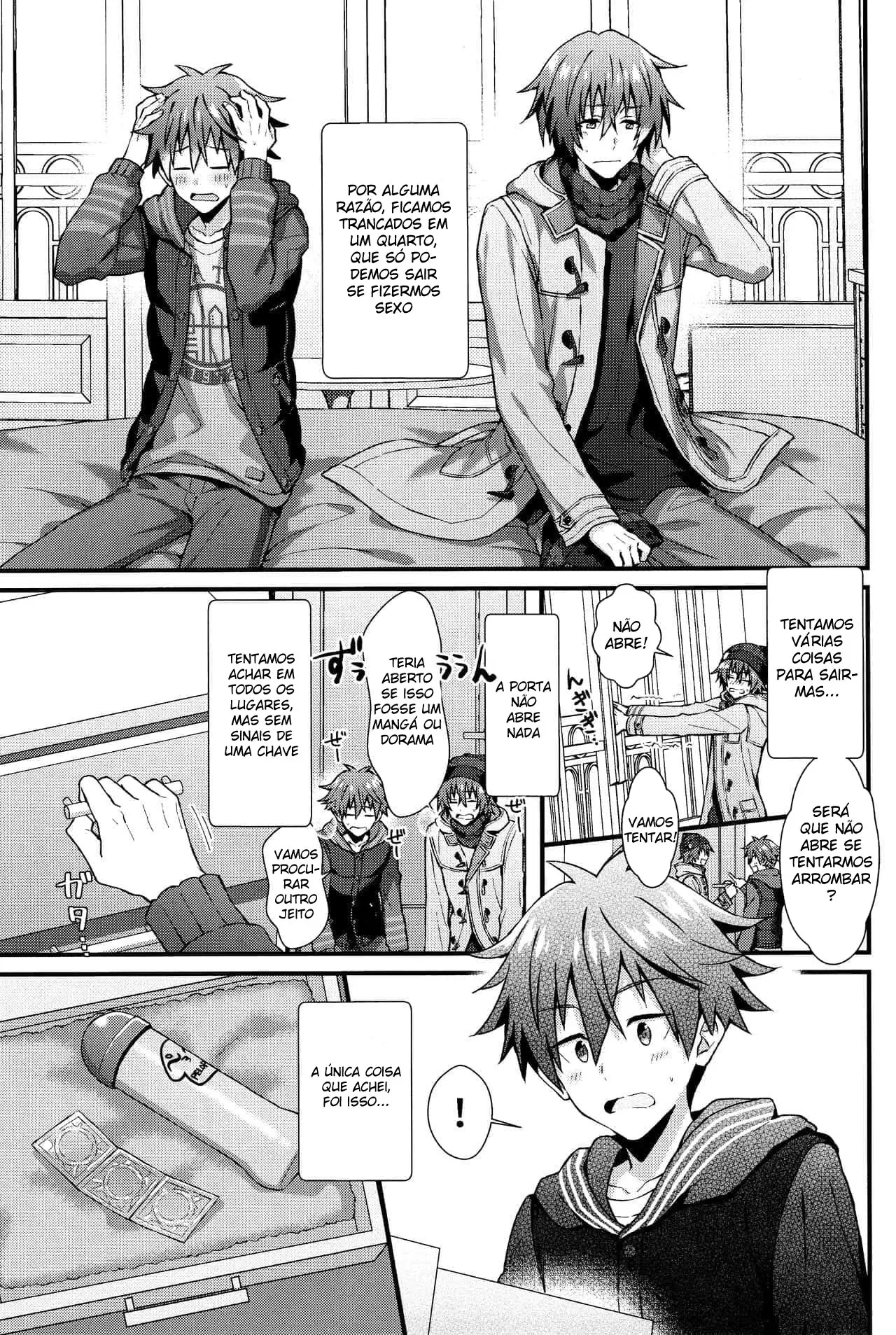 Por alguma razão, não podemos sair Hentai – Página 2 Por alguma razão, não podemos sair Hentai – Página 2