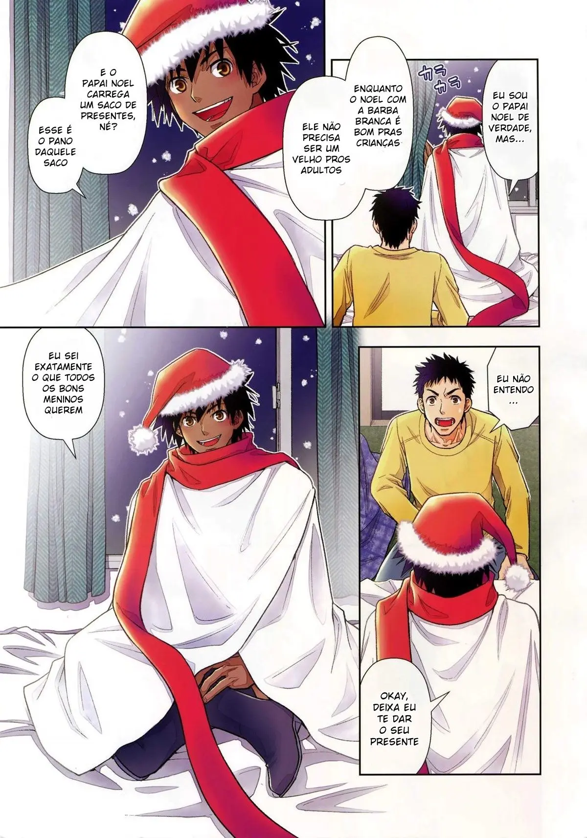 Por Que o Papai Noel Vem à Noite Hentai – Página 4