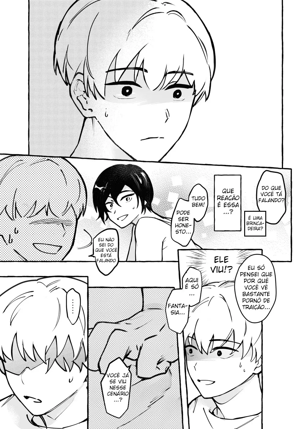 Presente de Quatro Anos de Namoro para o Namorado Que Mais Ama Traição Hentai – Página 10