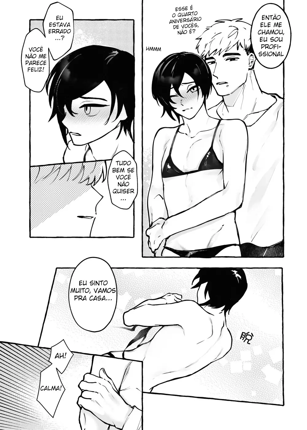 Presente de Quatro Anos de Namoro para o Namorado Que Mais Ama Traição Hentai – Página 14