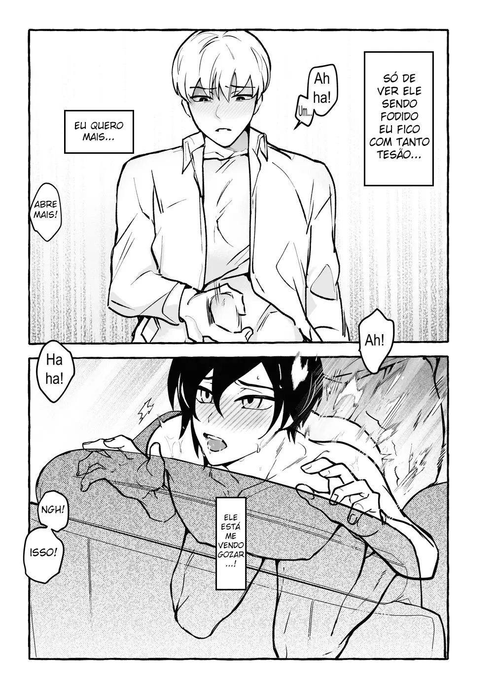 Presente de Quatro Anos de Namoro para o Namorado Que Mais Ama Traição Hentai – Página 32