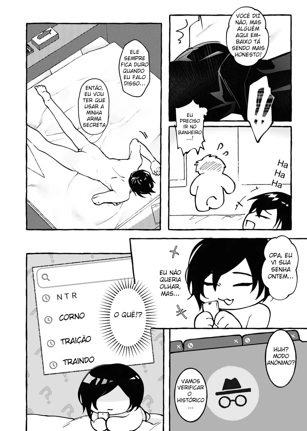 Presente de Quatro Anos de Namoro para o Namorado Que Mais Ama Traição Hentai – Página 6