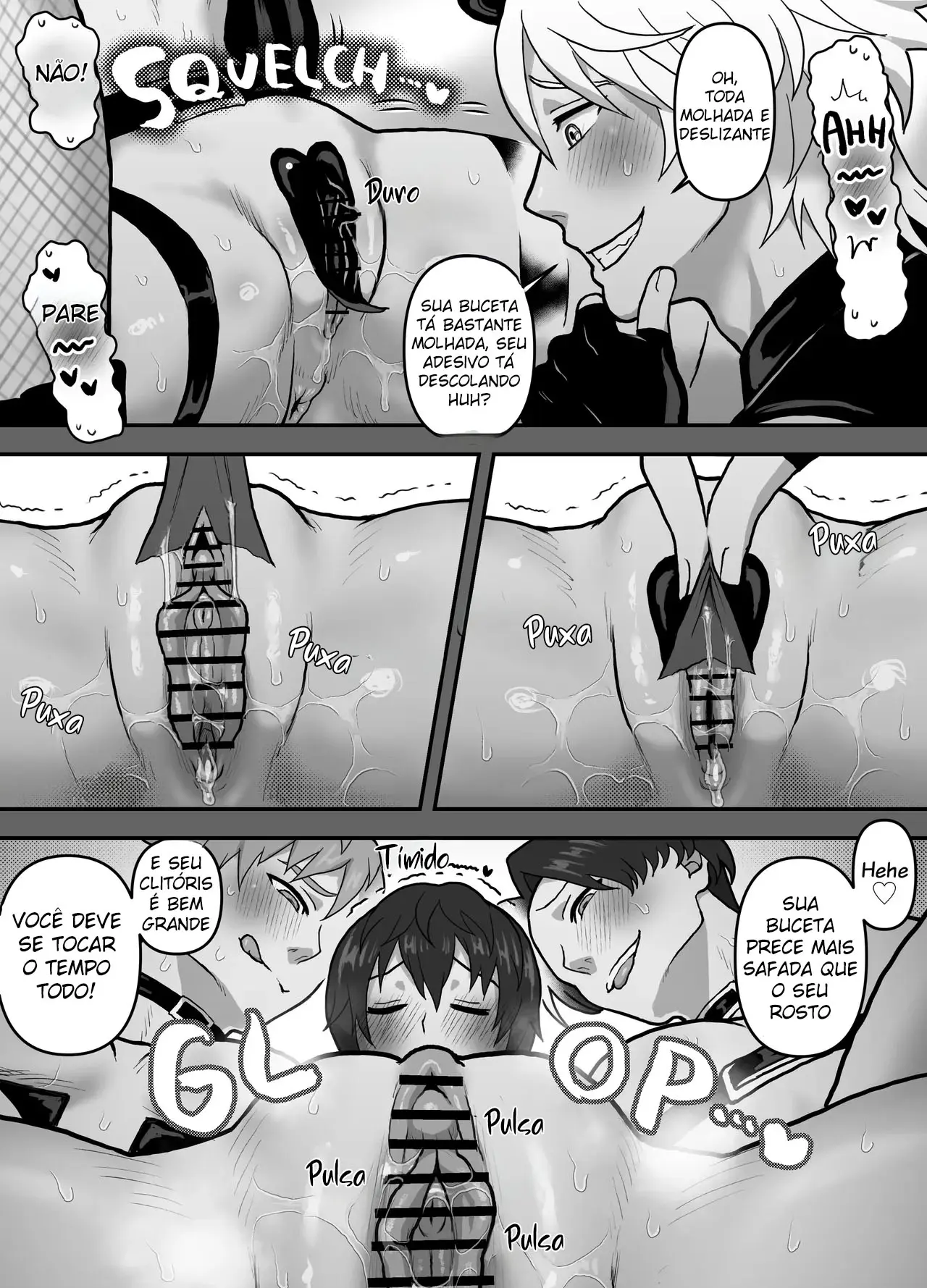 Primeira Vez Em um Strip Club de Cuntboys Hentai – Página 10