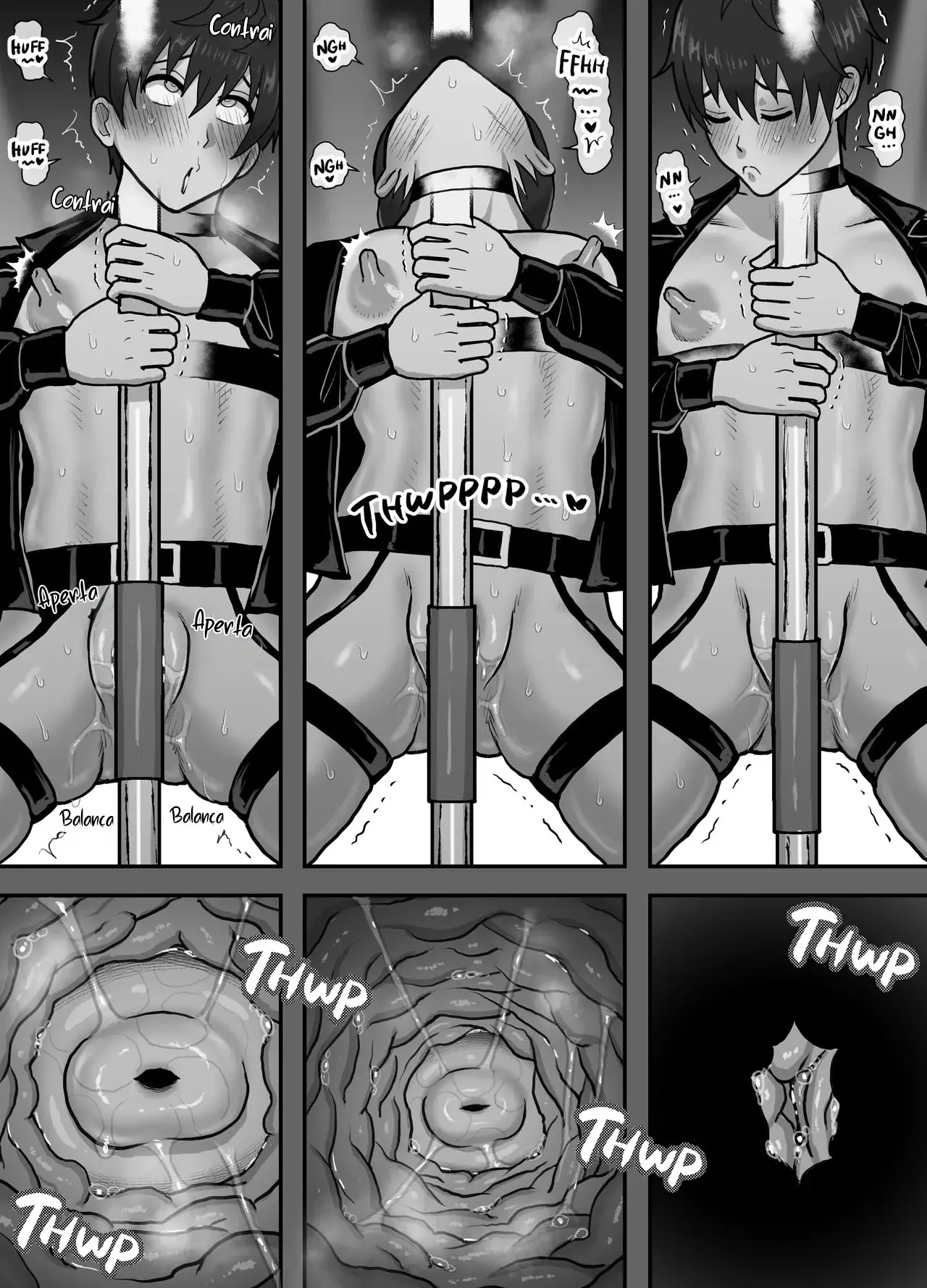 Primeira Vez Em um Strip Club de Cuntboys Hentai – Página 25