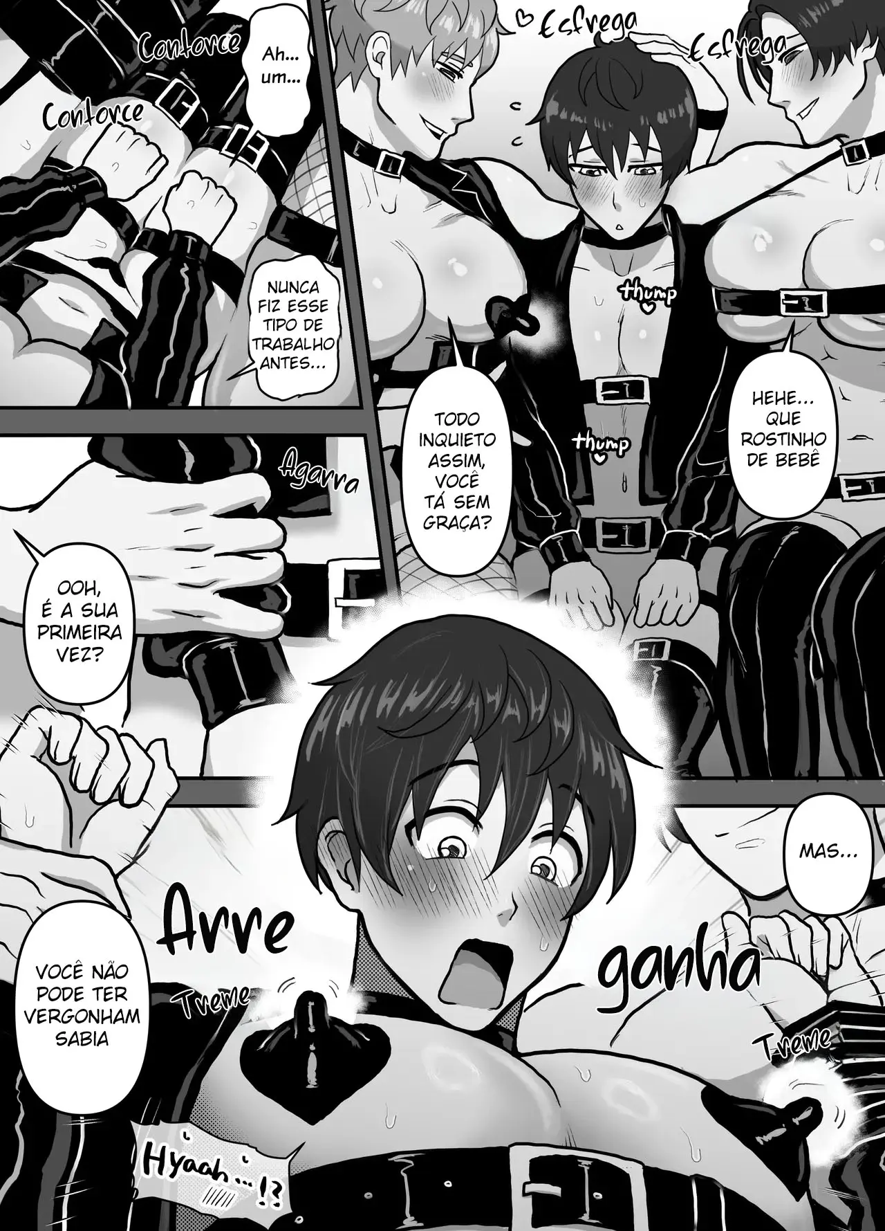 Primeira Vez Em um Strip Club de Cuntboys Hentai – Página 5