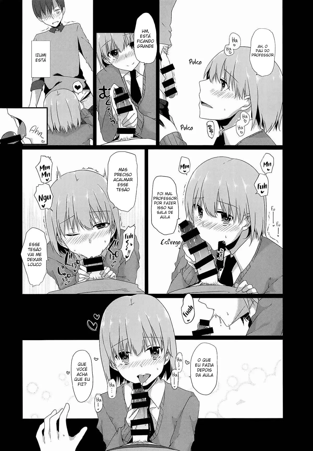 Professor Você Poderia Cuidar de Mim? Hentai – Página 9