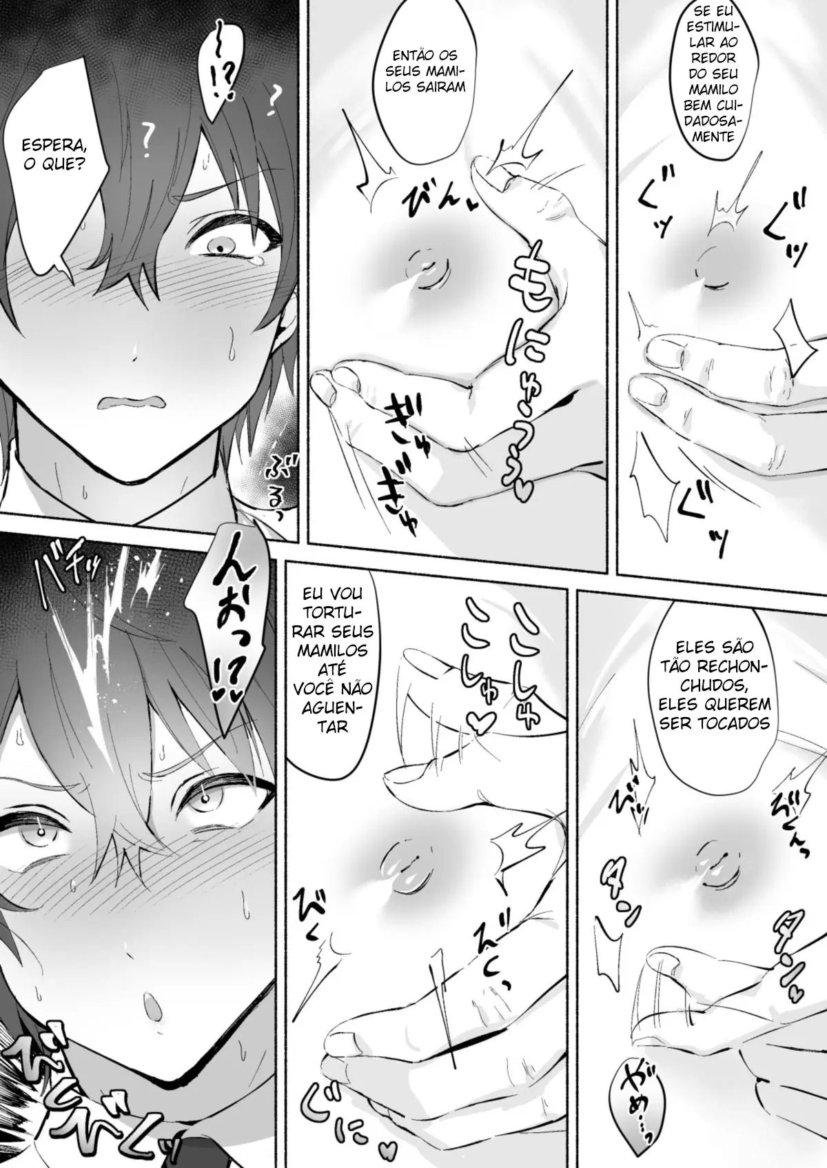 Provocações Concentrada Nos Mamilos Hentai – Página 19