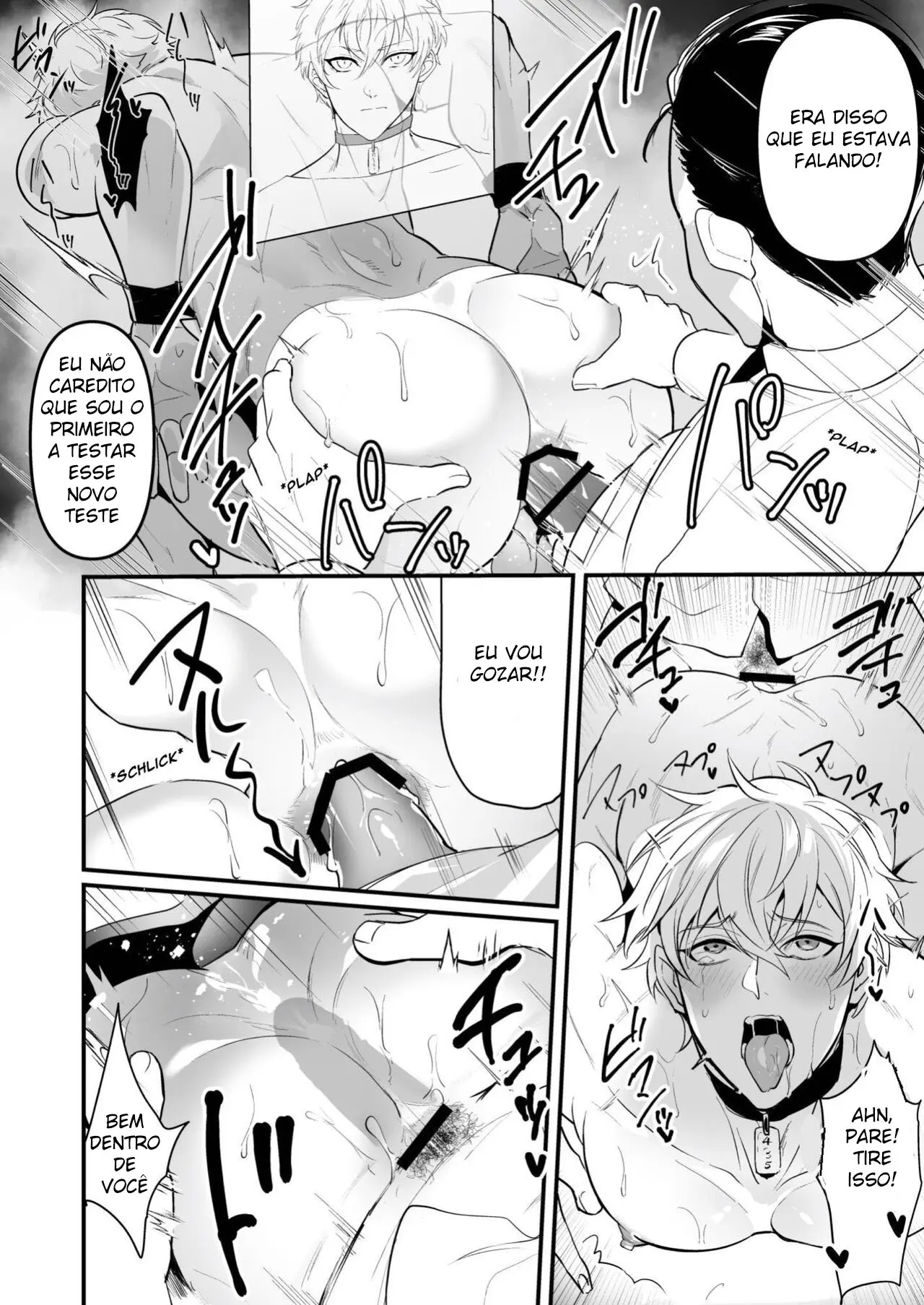 Punição Sexual ~ O Zelador e os Rabos Na Parede ~ Hentai – Página 10