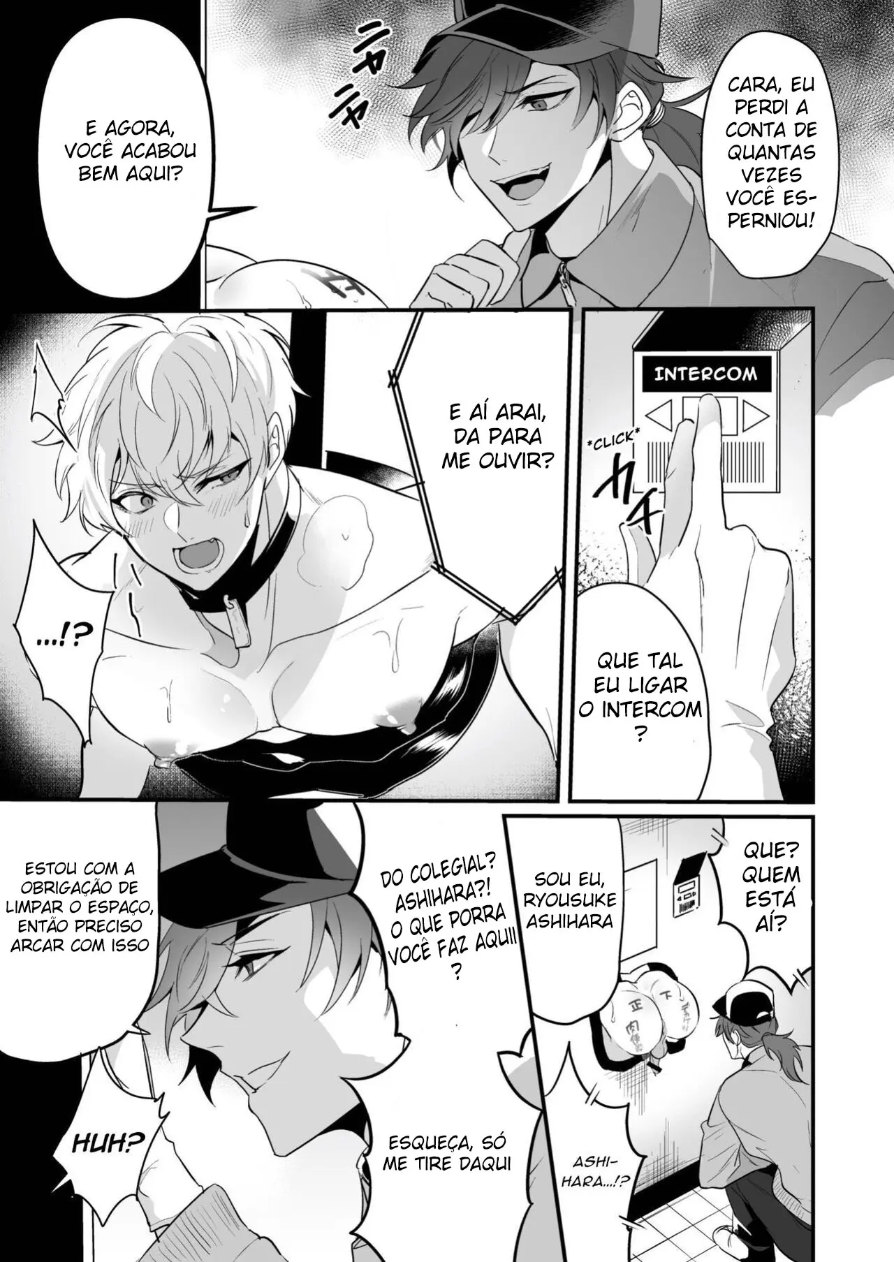 Punição Sexual ~ O Zelador e os Rabos Na Parede ~ Hentai – Página 15