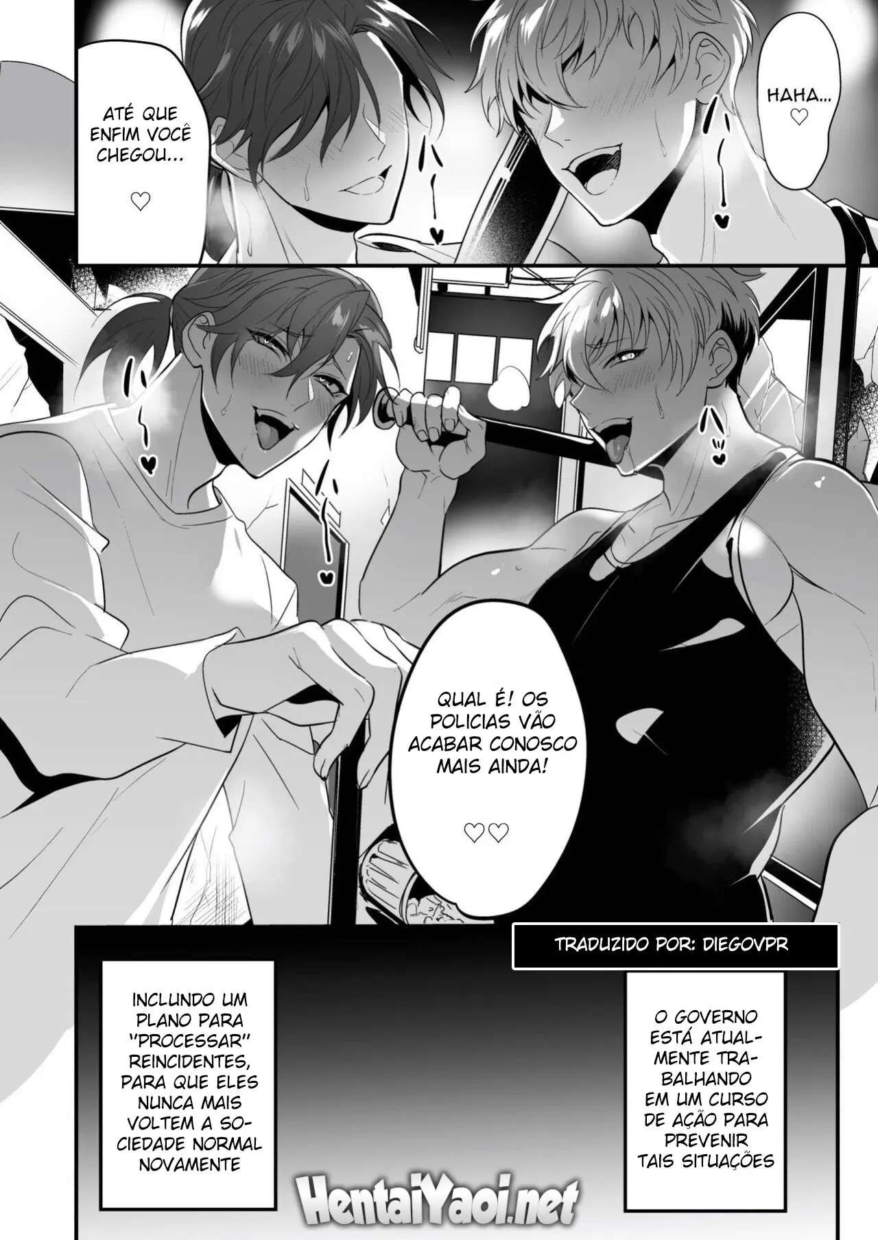 Punição Sexual ~ O Zelador e os Rabos Na Parede ~ Hentai – Página 44