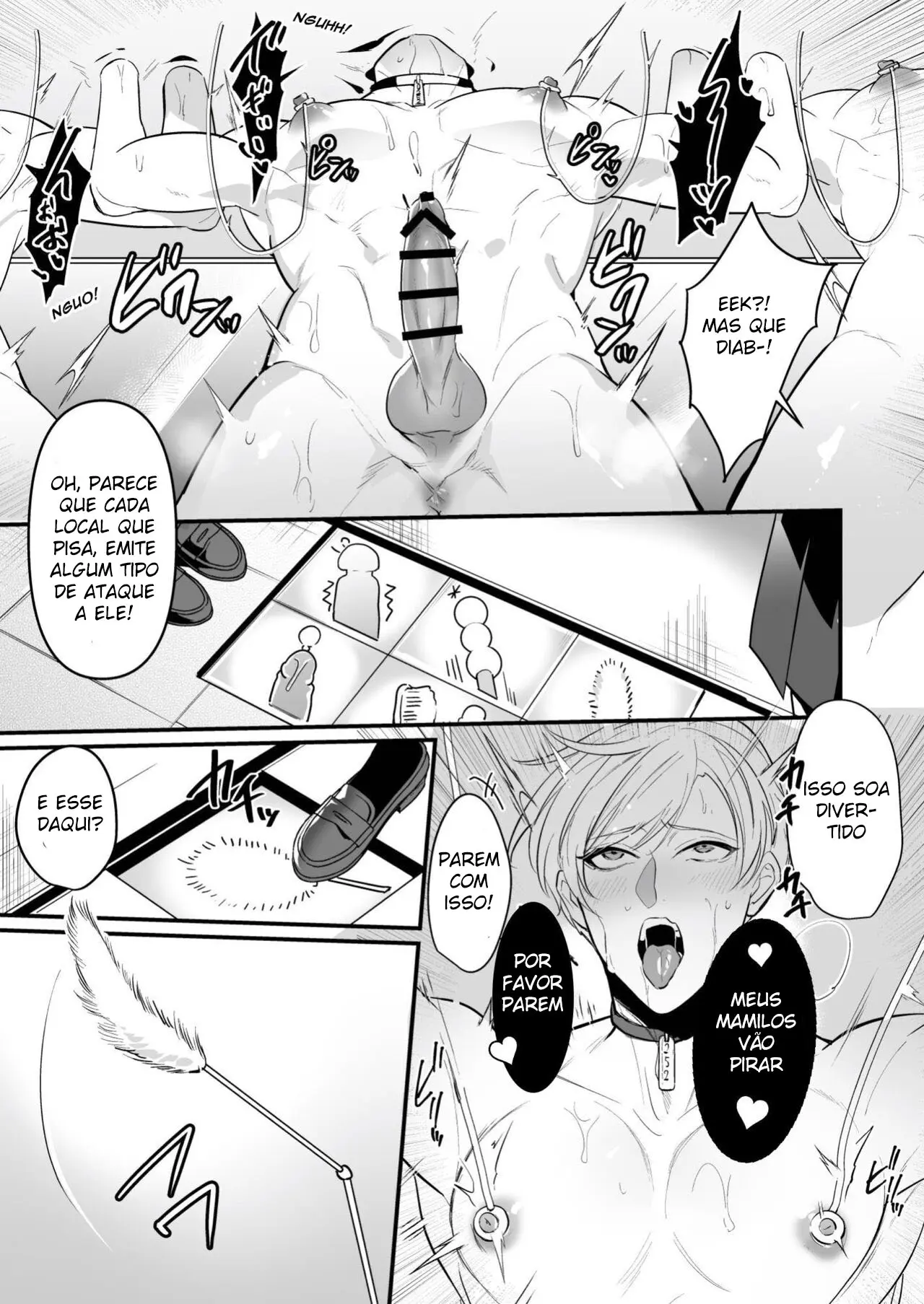 Punição Sexual ~ O Zelador e os Rabos Na Parede ~ Hentai – Página 5