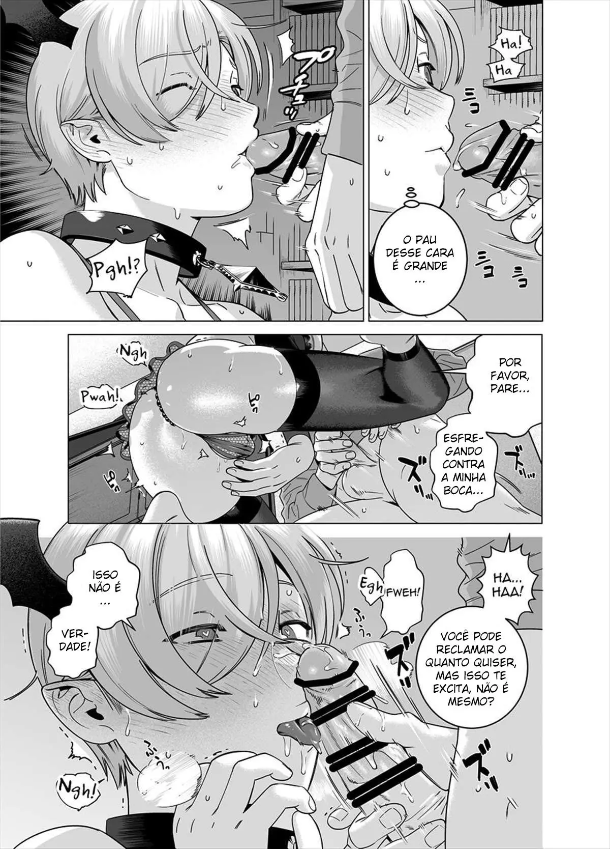 Punipuni ni Minarai Inma Otokonoko x Incubus-kun Hentai – Página 10