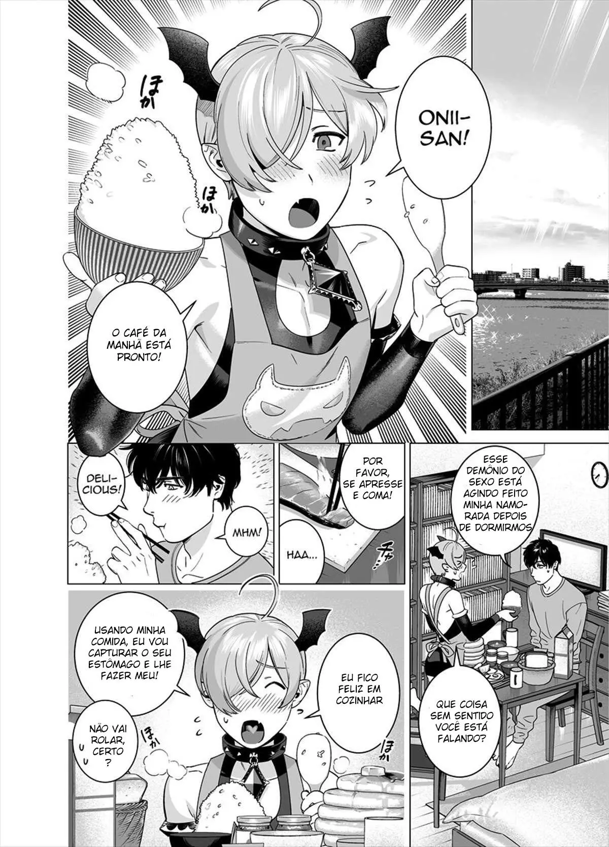 Punipuni ni Minarai Inma Otokonoko x Incubus-kun Hentai – Página 25