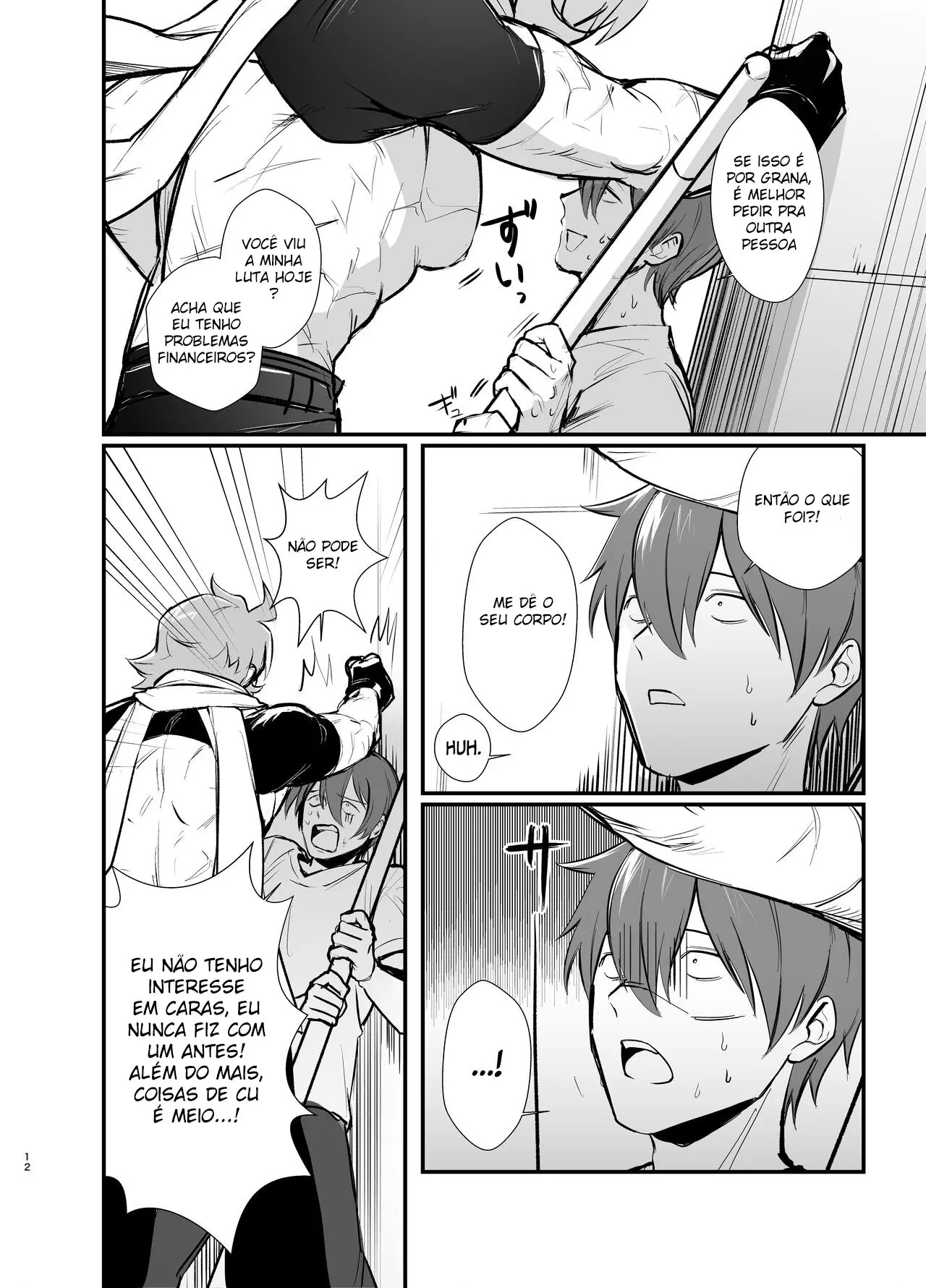 Quem Diria Que Eu Seria Obrigado a Foder a Buceta do Homem Mais Forte… Hentai – Página 10