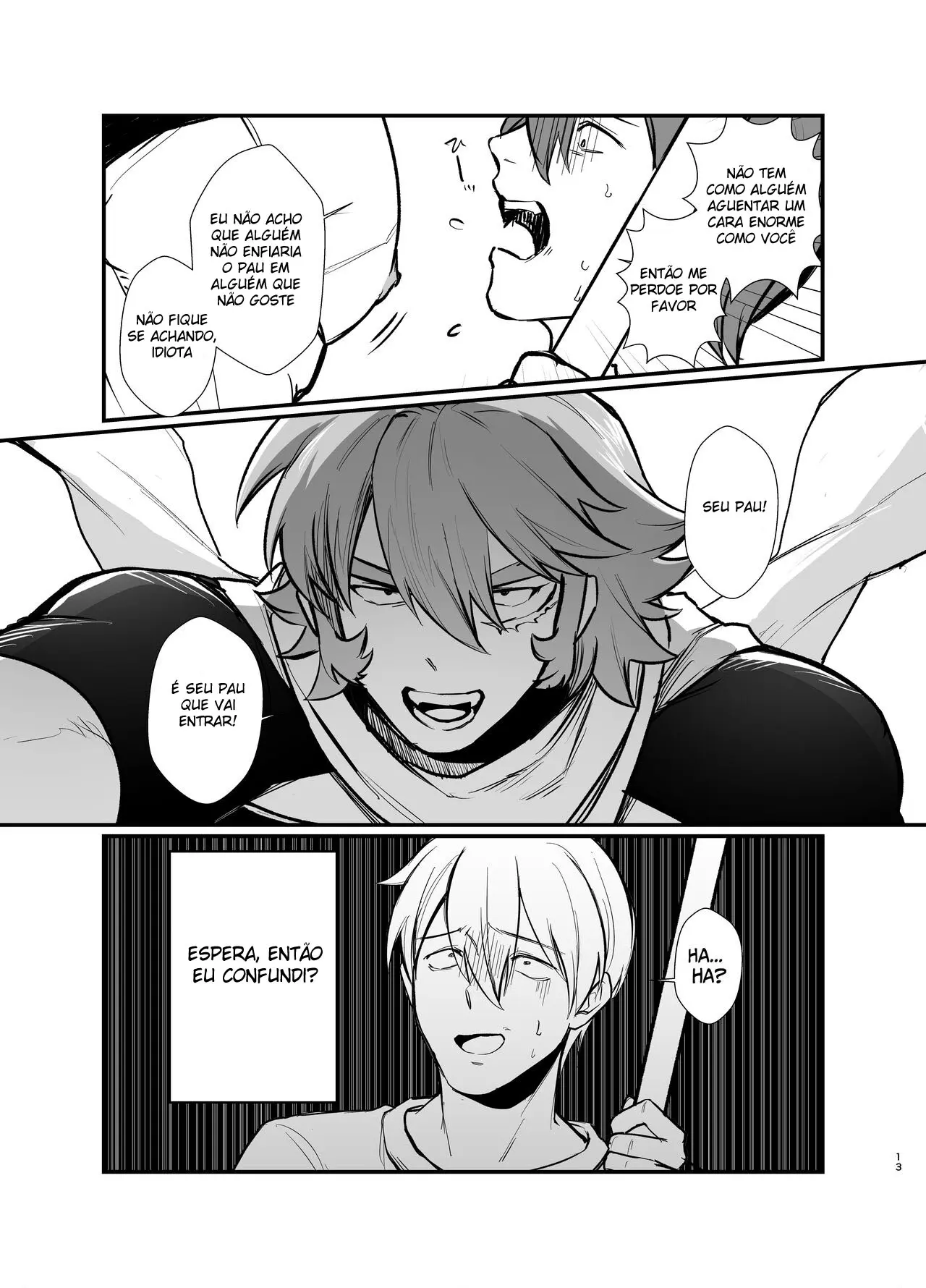 Quem Diria Que Eu Seria Obrigado a Foder a Buceta do Homem Mais Forte… Hentai – Página 11