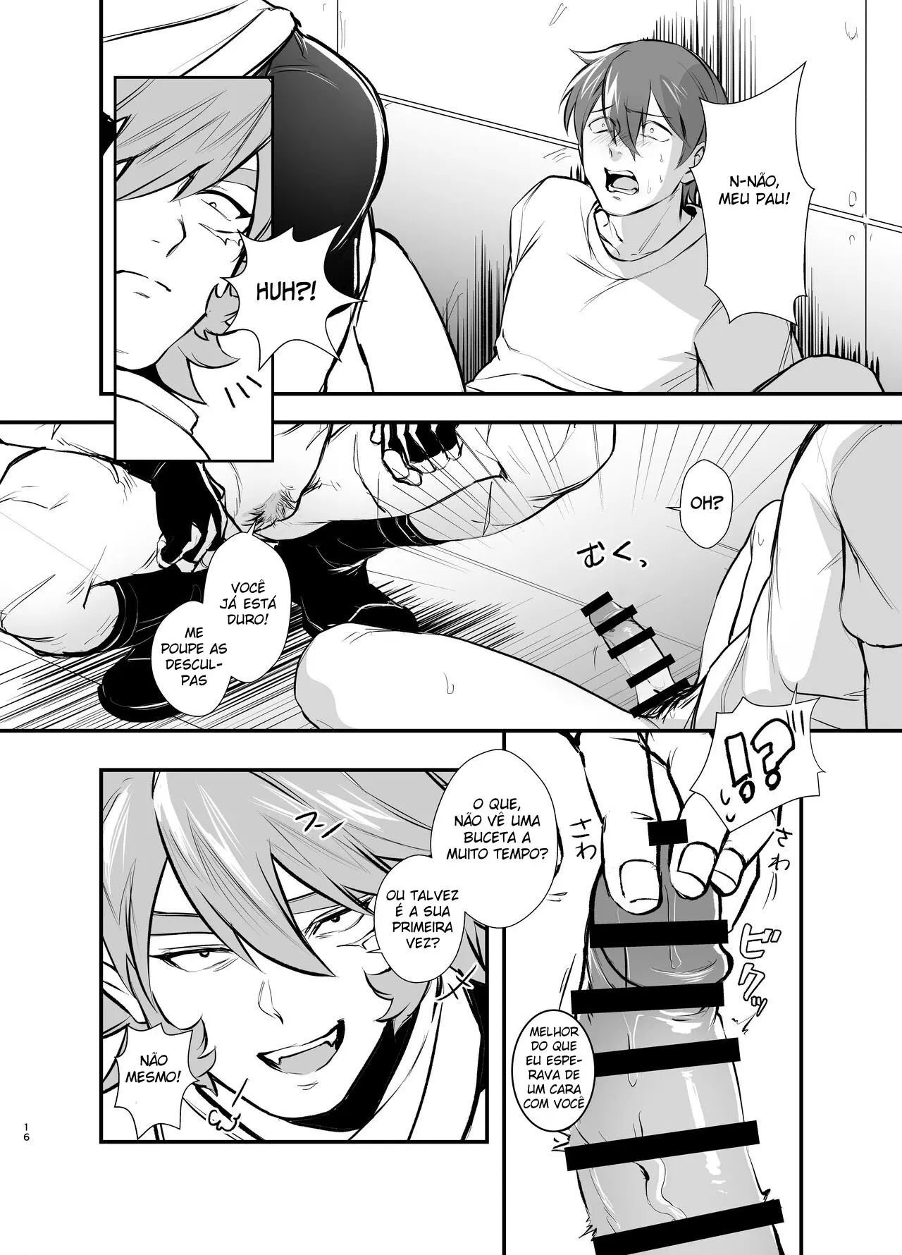 Quem Diria Que Eu Seria Obrigado a Foder a Buceta do Homem Mais Forte… Hentai – Página 14