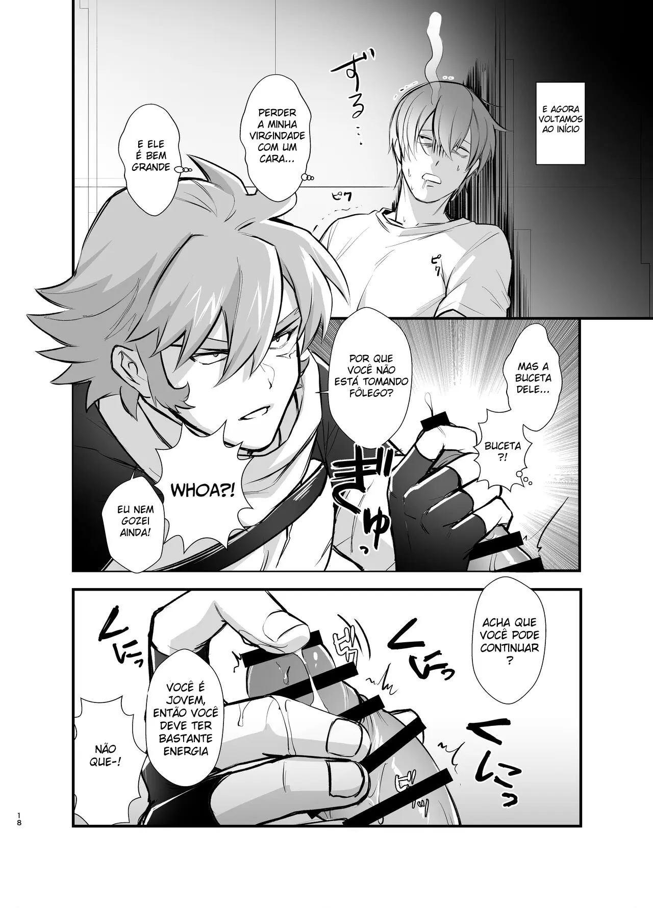 Quem Diria Que Eu Seria Obrigado a Foder a Buceta do Homem Mais Forte… Hentai – Página 16