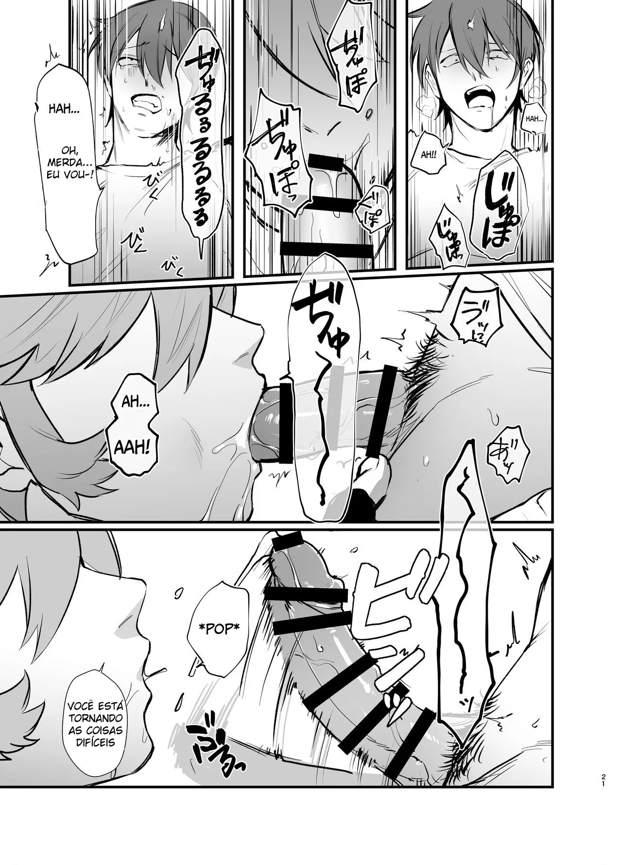 Quem Diria Que Eu Seria Obrigado a Foder a Buceta do Homem Mais Forte… Hentai – Página 19