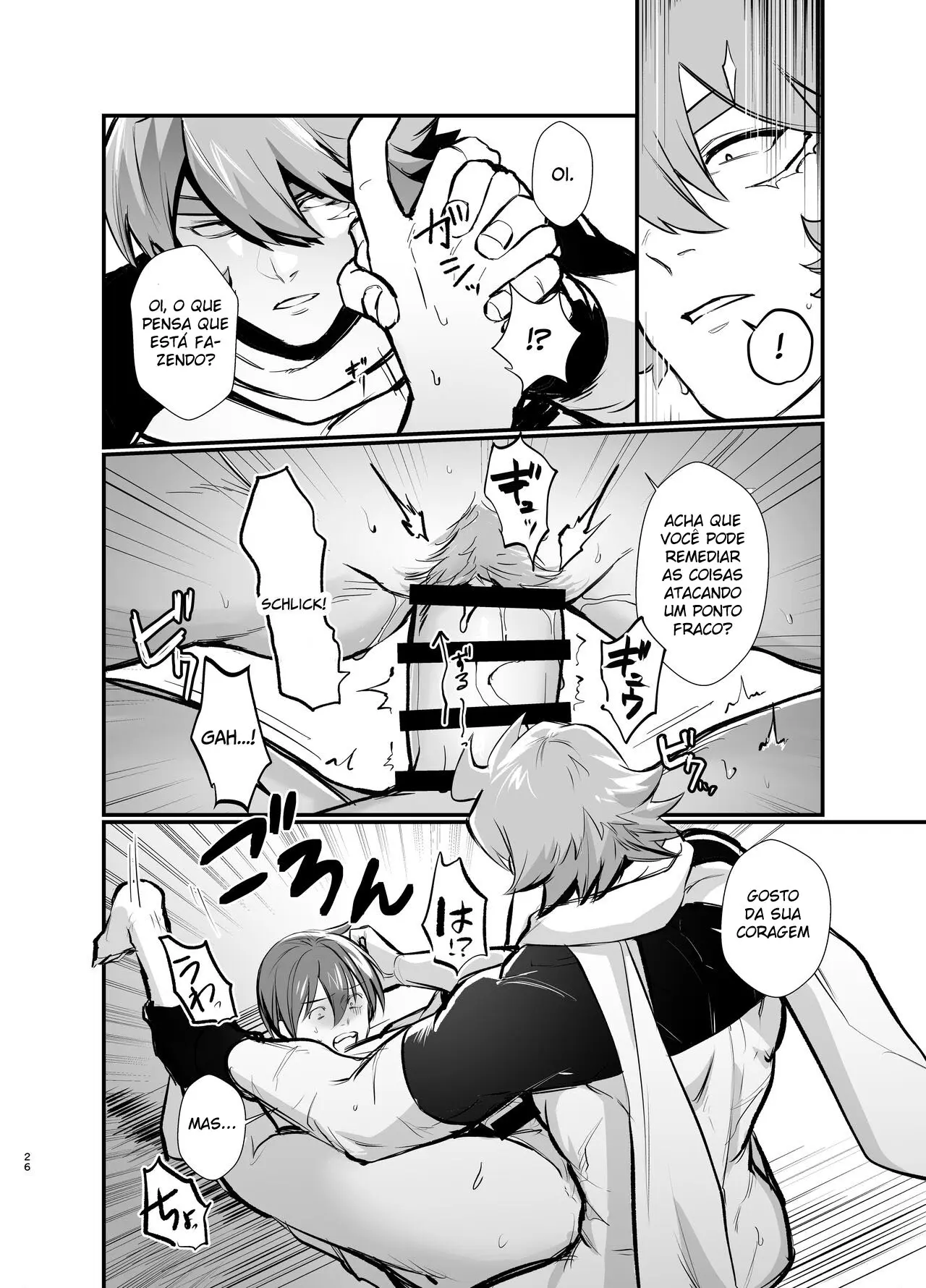 Quem Diria Que Eu Seria Obrigado a Foder a Buceta do Homem Mais Forte… Hentai – Página 24