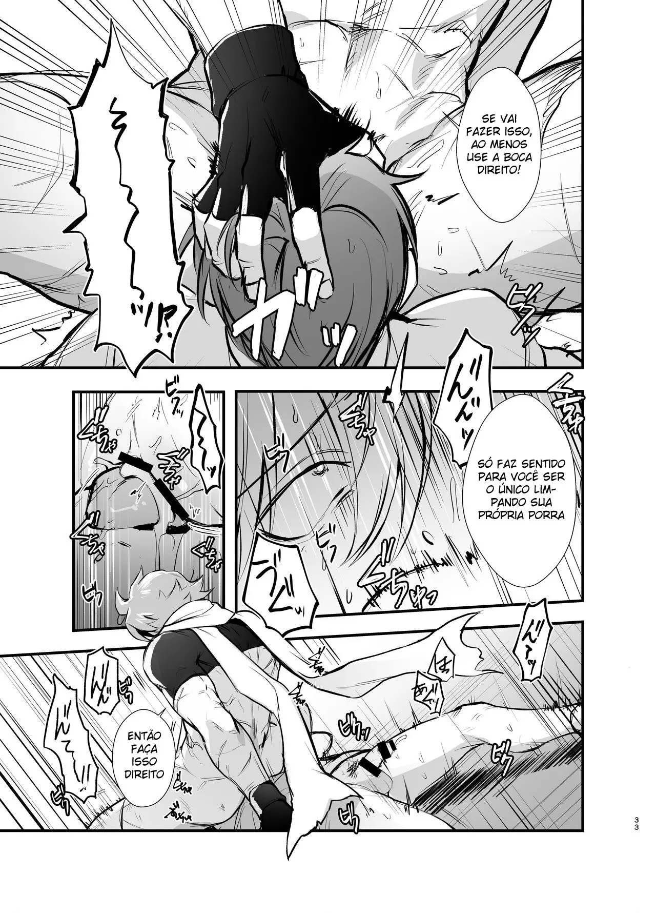 Quem Diria Que Eu Seria Obrigado a Foder a Buceta do Homem Mais Forte… Hentai – Página 31