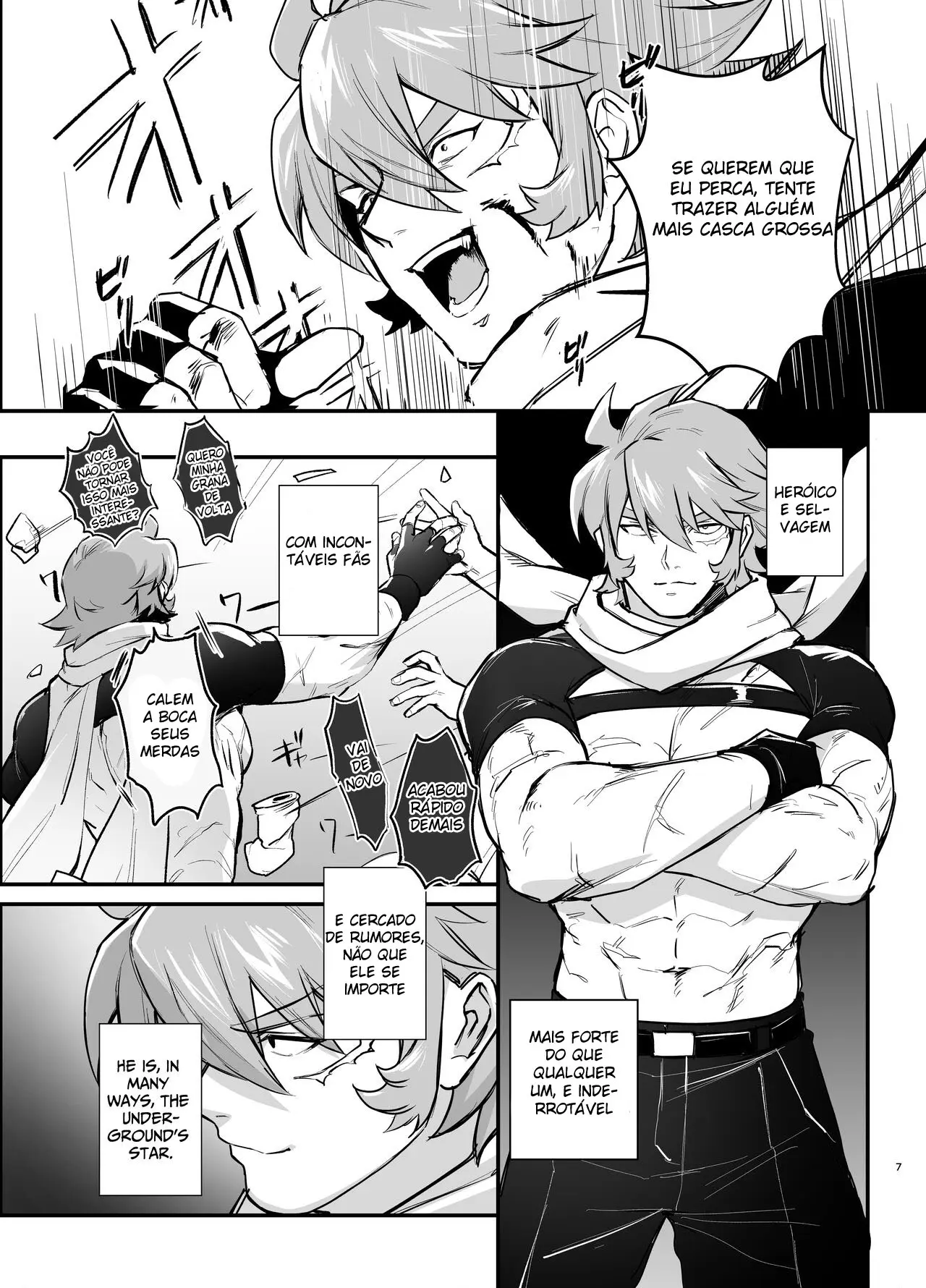 Quem Diria Que Eu Seria Obrigado a Foder a Buceta do Homem Mais Forte… Hentai – Página 5