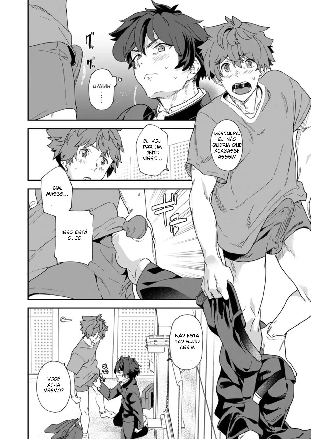 Rádio dos Juvenis!! Gerente de operações Oneman Mugi-kun e o novato Kannai-kun Hentai – Página 40