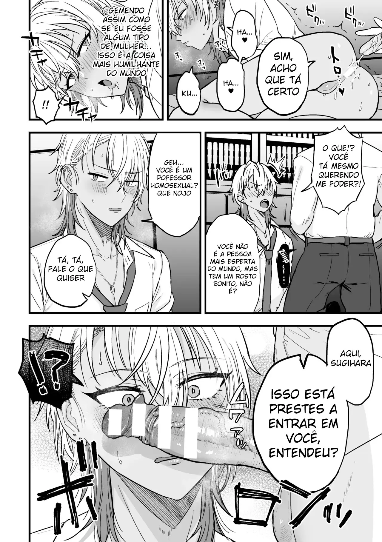 Redenção do Colegial Pegador – Até Torná-lo Minha Namorada Hentai – Página 21