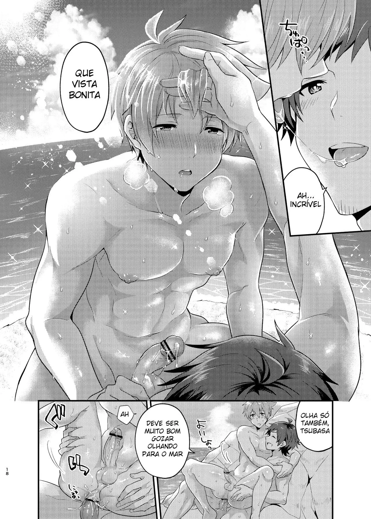 Se Afogando A Beira-Mar Hentai – Página 17