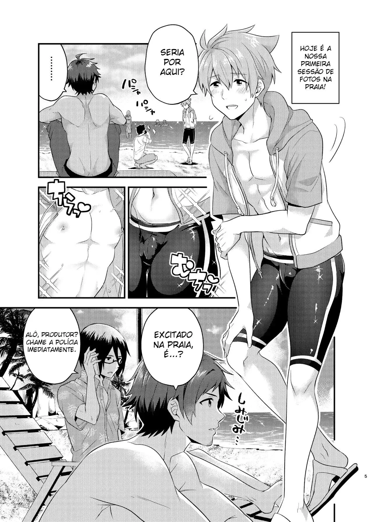 Se Afogando A Beira-Mar Hentai – Página 4