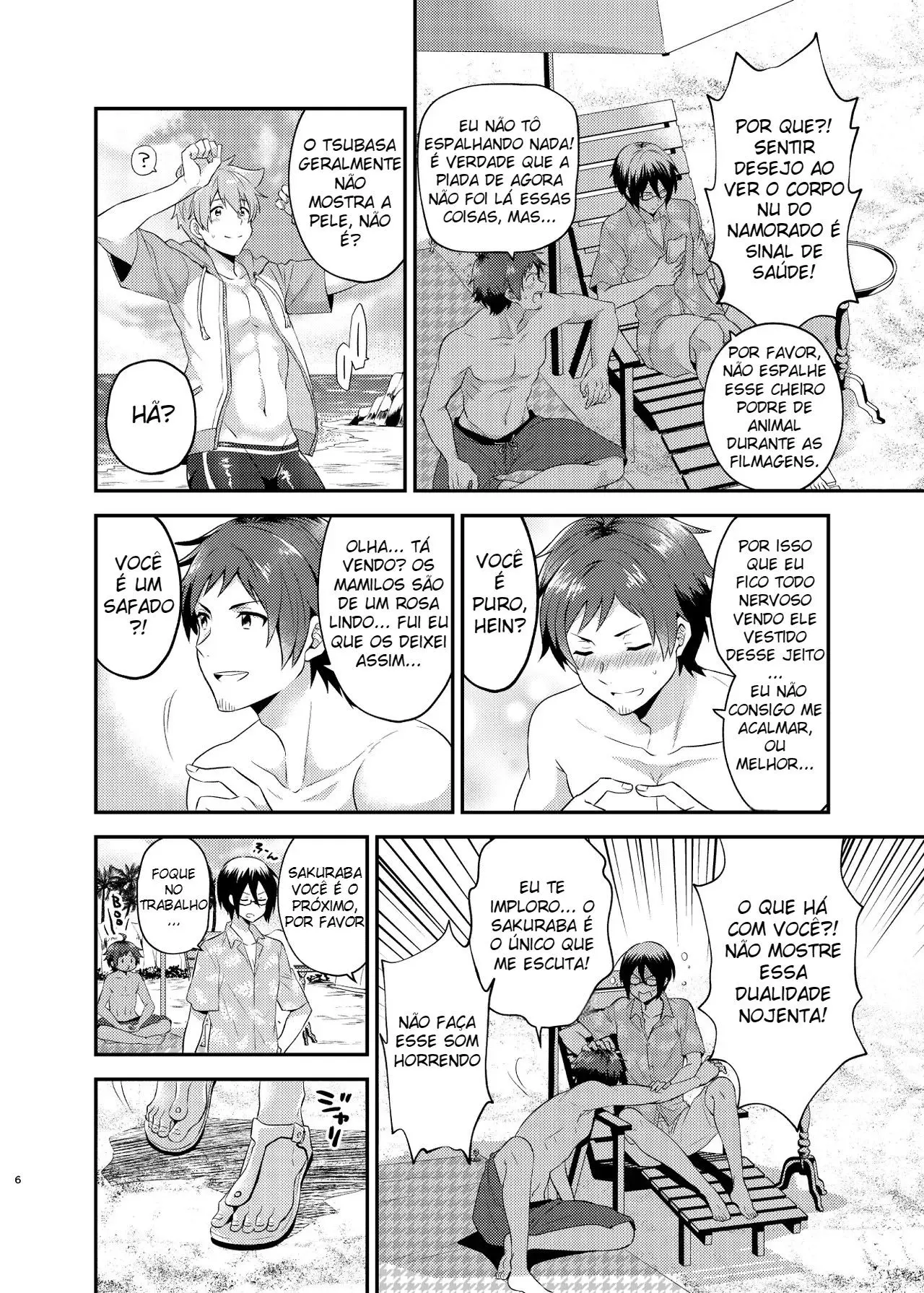 Se Afogando A Beira-Mar Hentai – Página 5