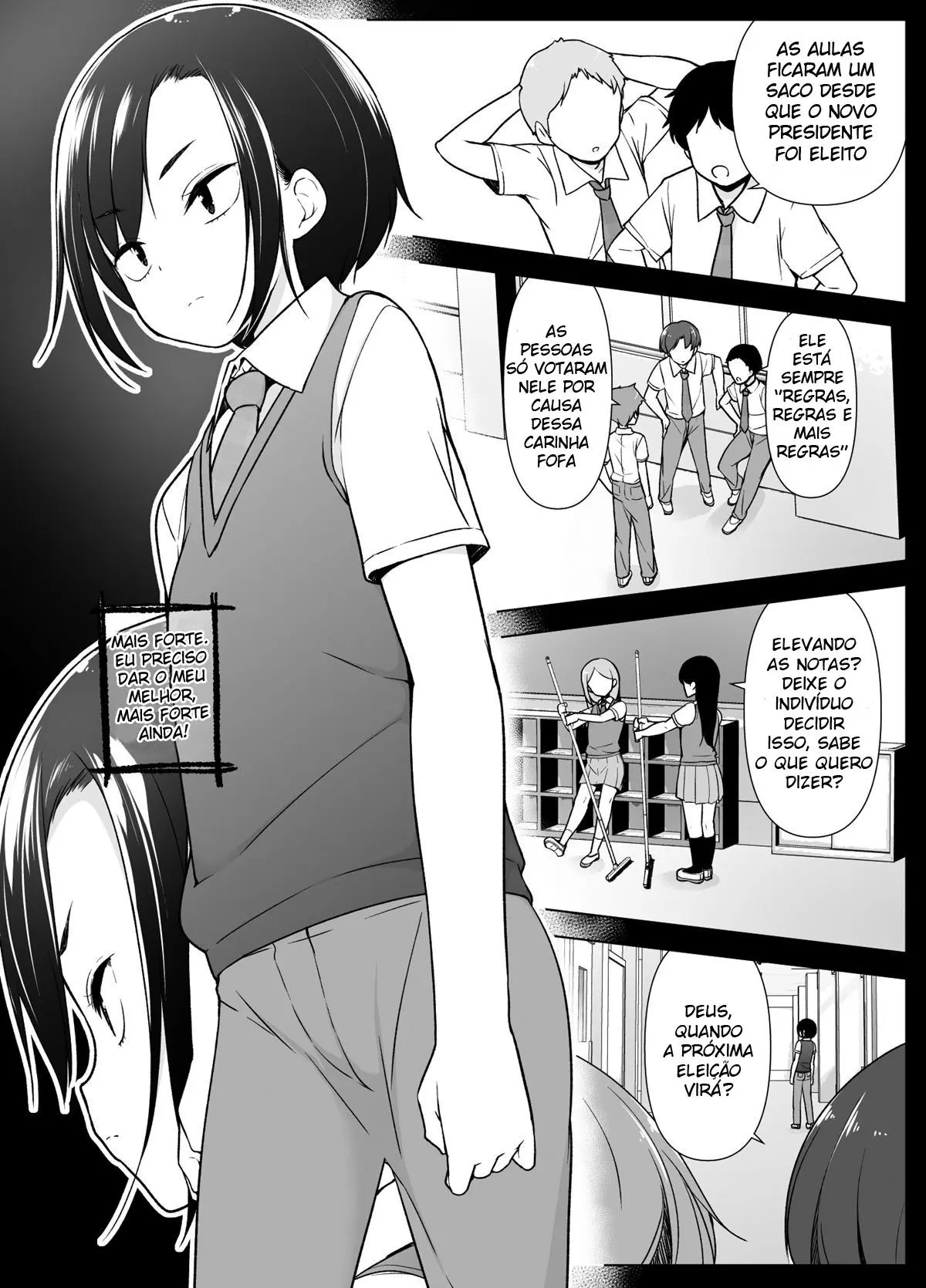 Se o Presidente Arrogante do Conselho Estudantil se Vestisse de Mulher Hentai – Página 2