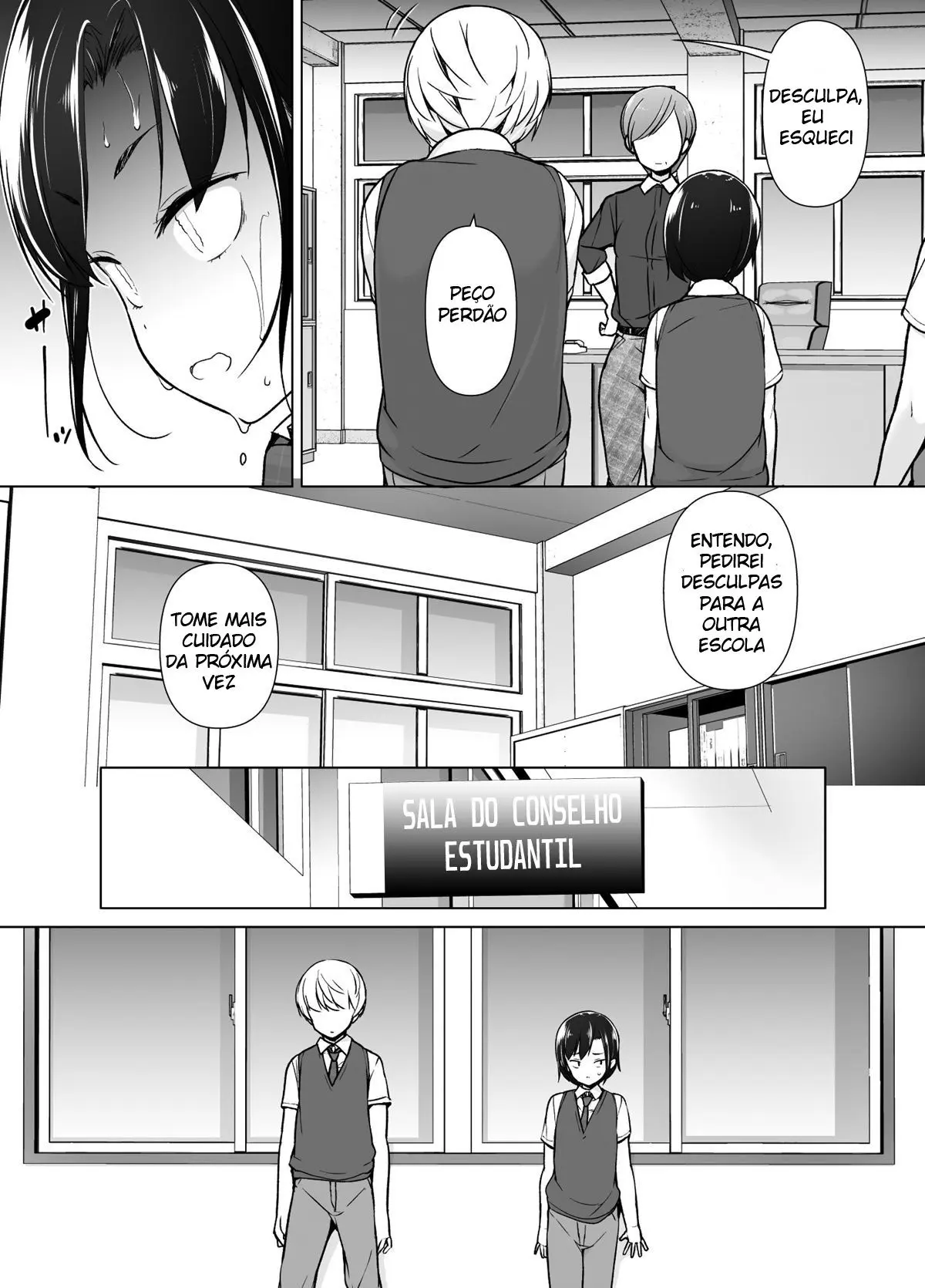 Se o Presidente Arrogante do Conselho Estudantil se Vestisse de Mulher Hentai – Página 8