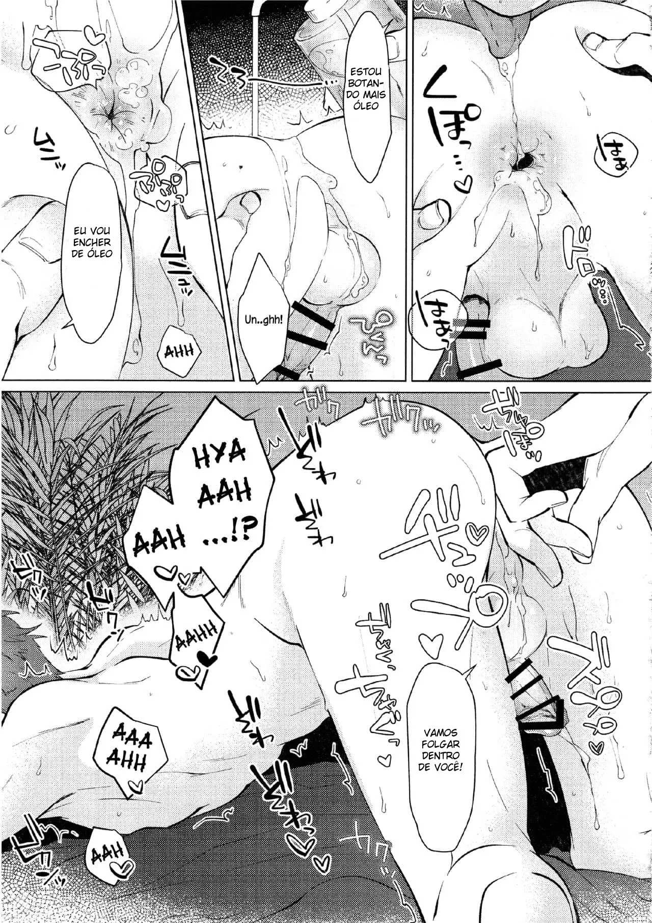 Sendo Enganado ♥ Massagem Oleosa Pegajosa Hentai – Página 12