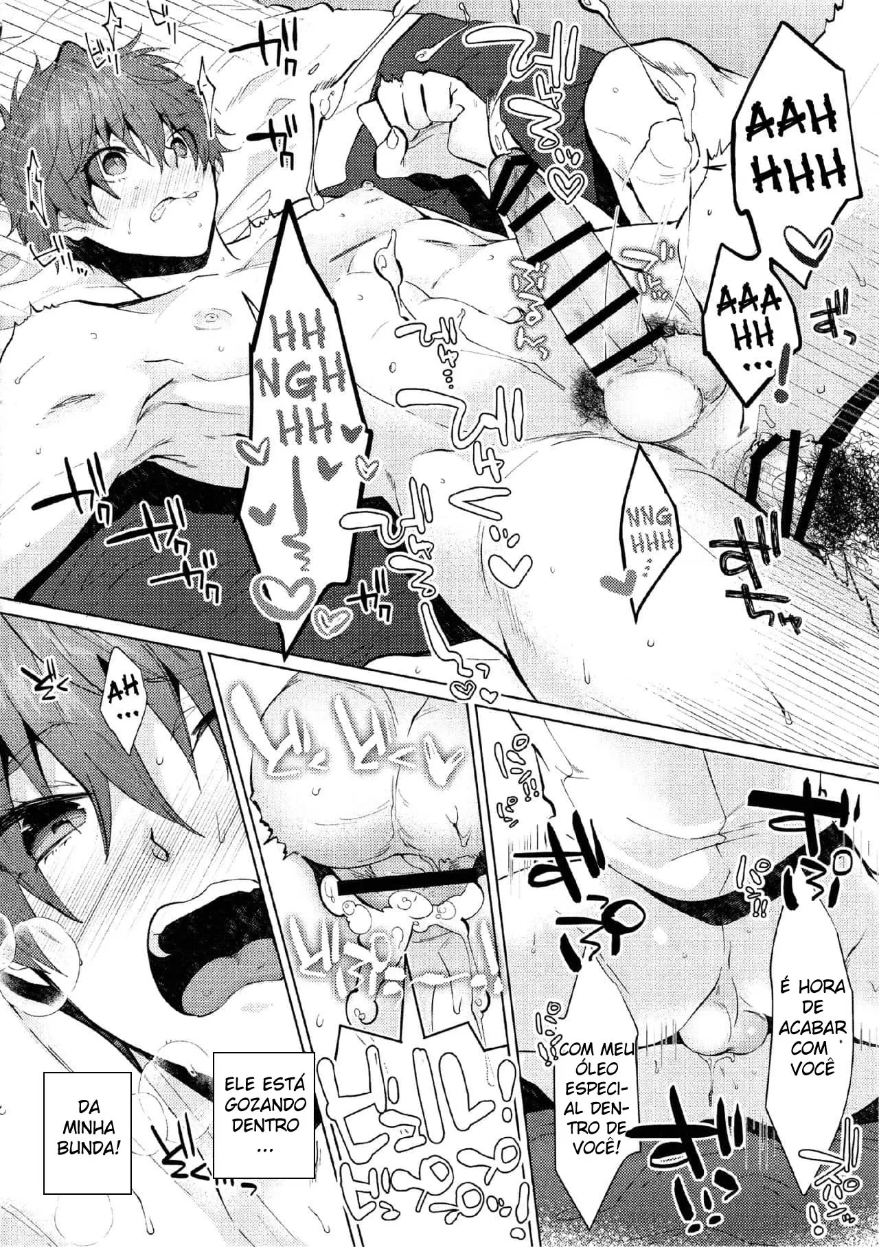 Sendo Enganado ♥ Massagem Oleosa Pegajosa Hentai – Página 19