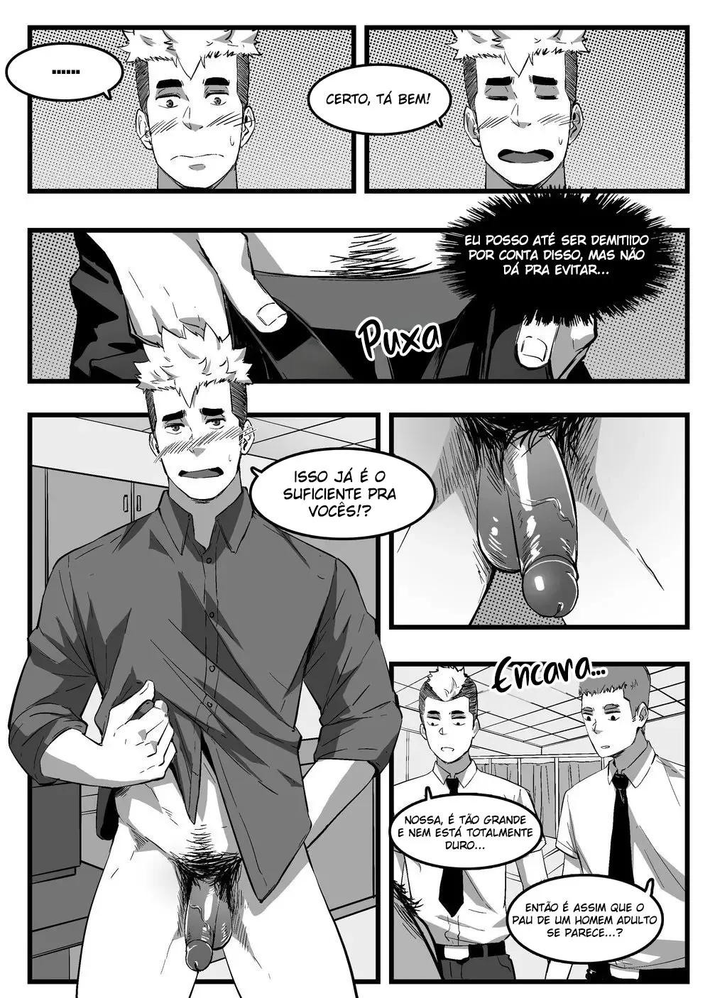 Sensei, Você Pode Mostrar o Seu Pau? Hentai – Página 4