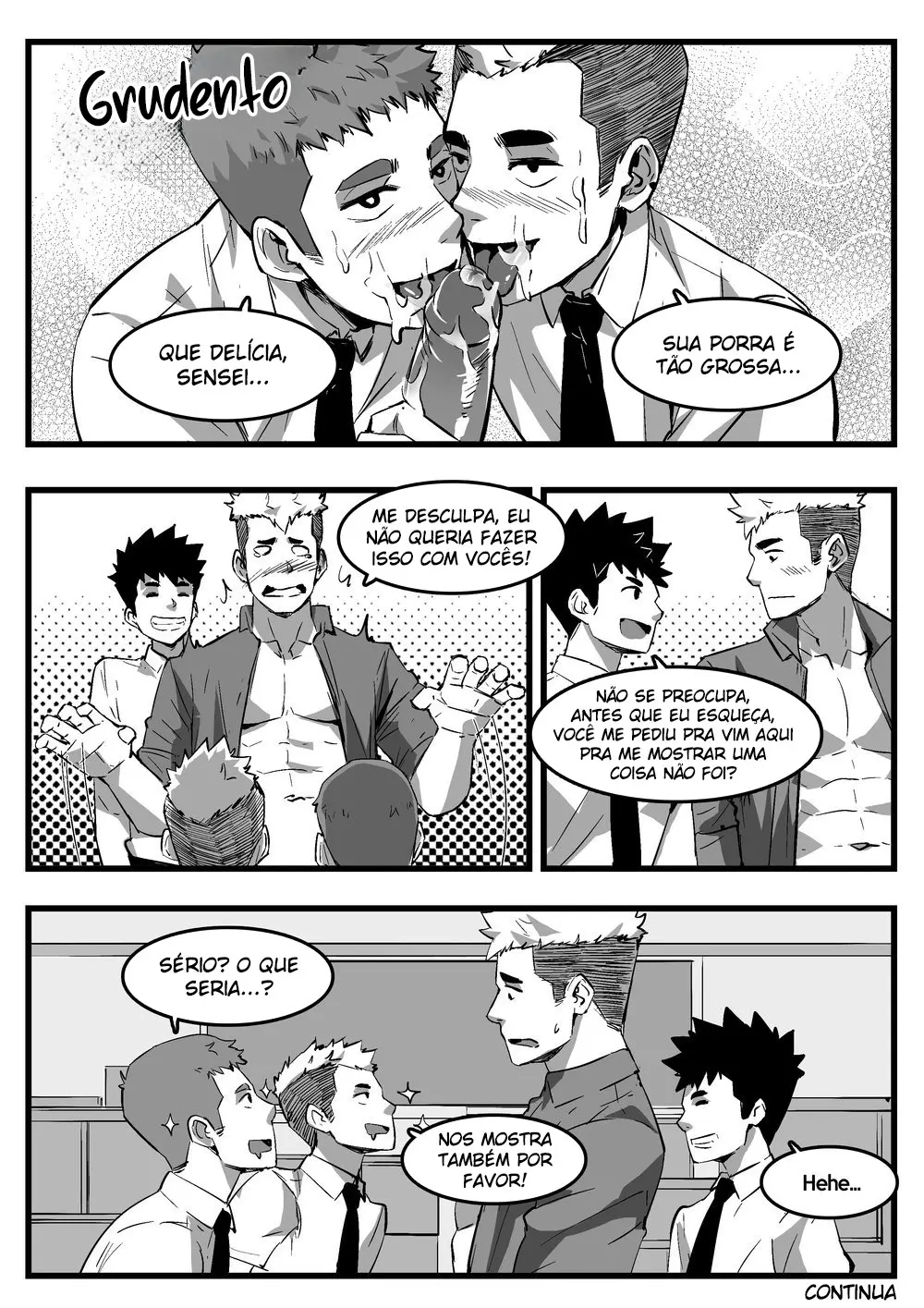 Sensei, Você Pode Mostrar o Seu Pau? Hentai – Página 9