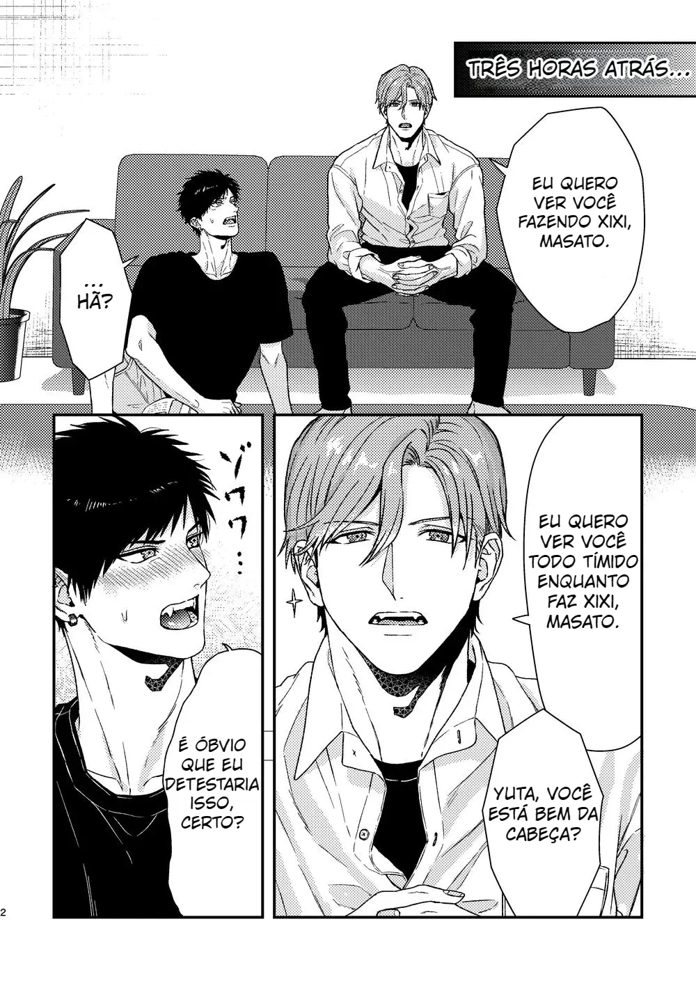 Será Que Você Consegue Urinar Direitinho? Hentai – Página 5