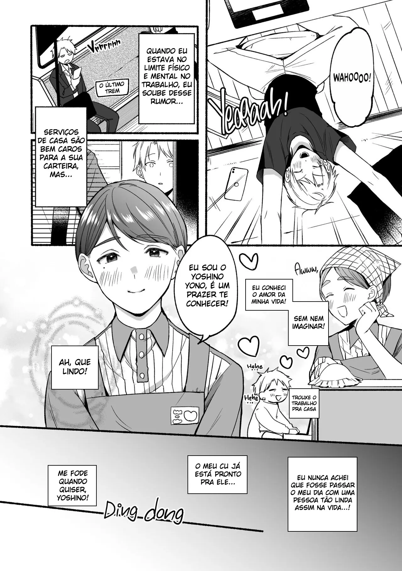 Serviço Secreto de Limpeza do Yoshino Hentai – Página 4