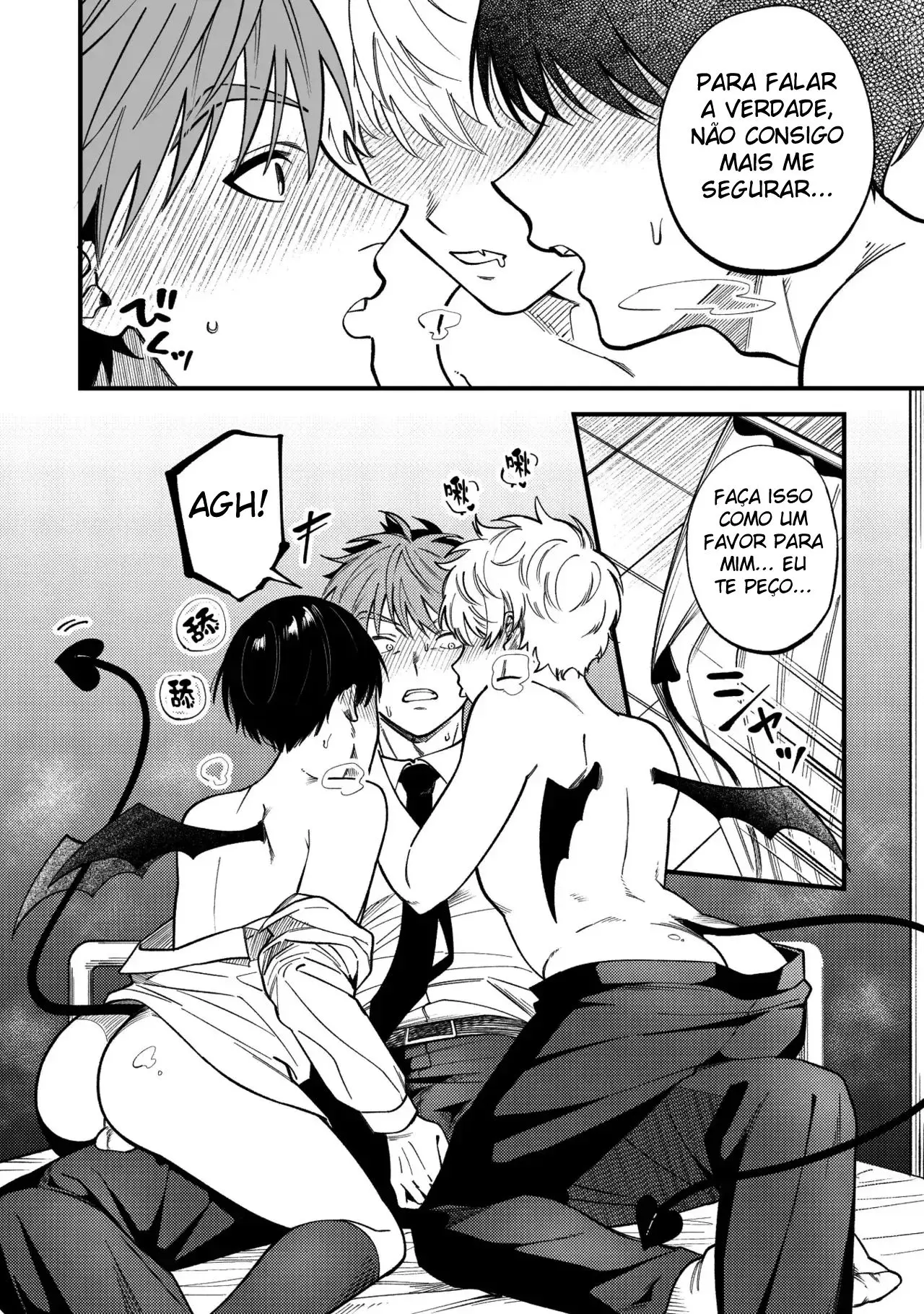 Sexo Amoroso com Dois Sucubus Hentai – Página 12