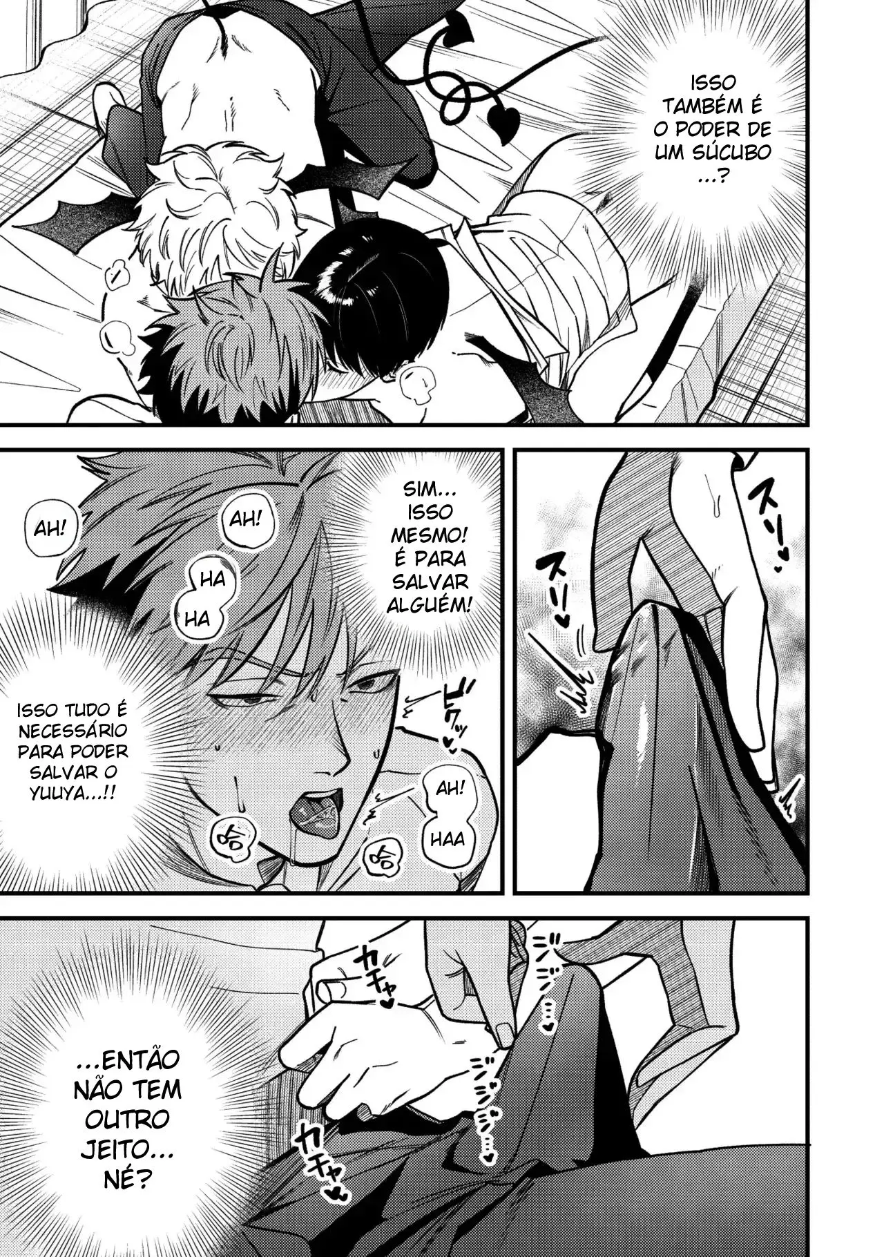 Sexo Amoroso com Dois Sucubus Hentai – Página 15