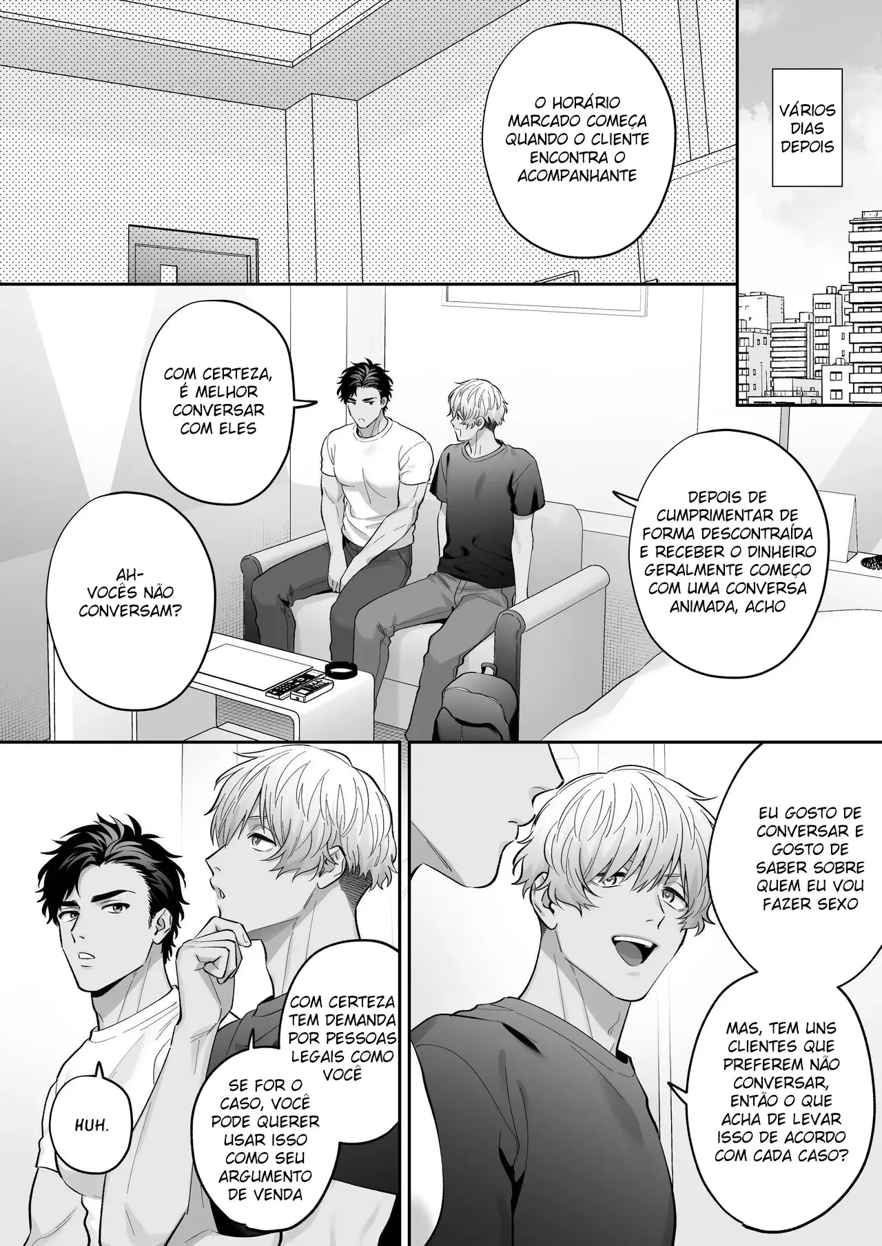 Sexo Shiro-Kuro ~Dois Passivos Experimentaram Sexo Com Roupa~ Hentai – Página 13