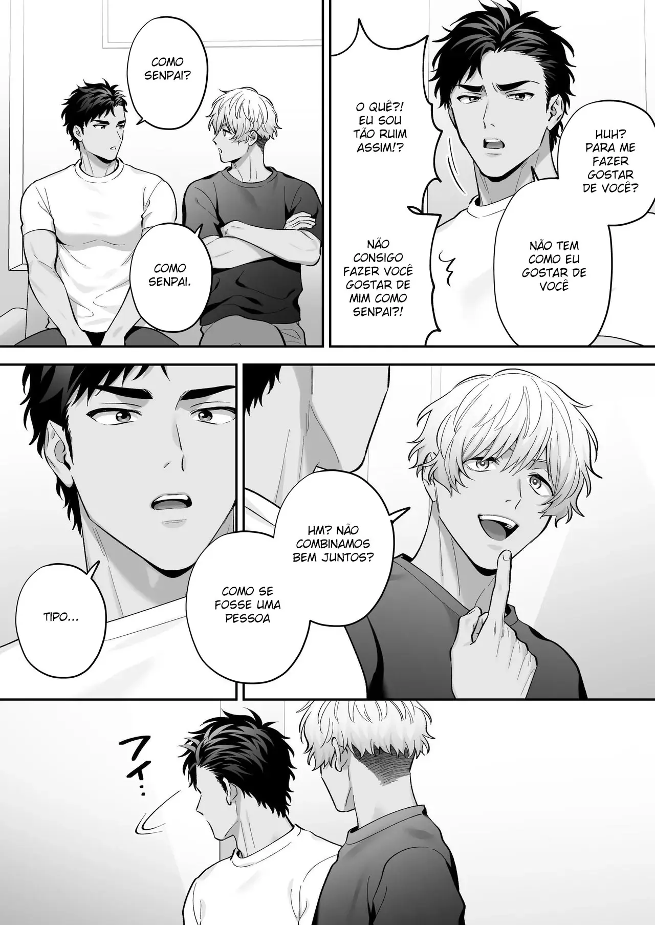 Sexo Shiro-Kuro ~Dois Passivos Experimentaram Sexo Com Roupa~ Hentai – Página 17