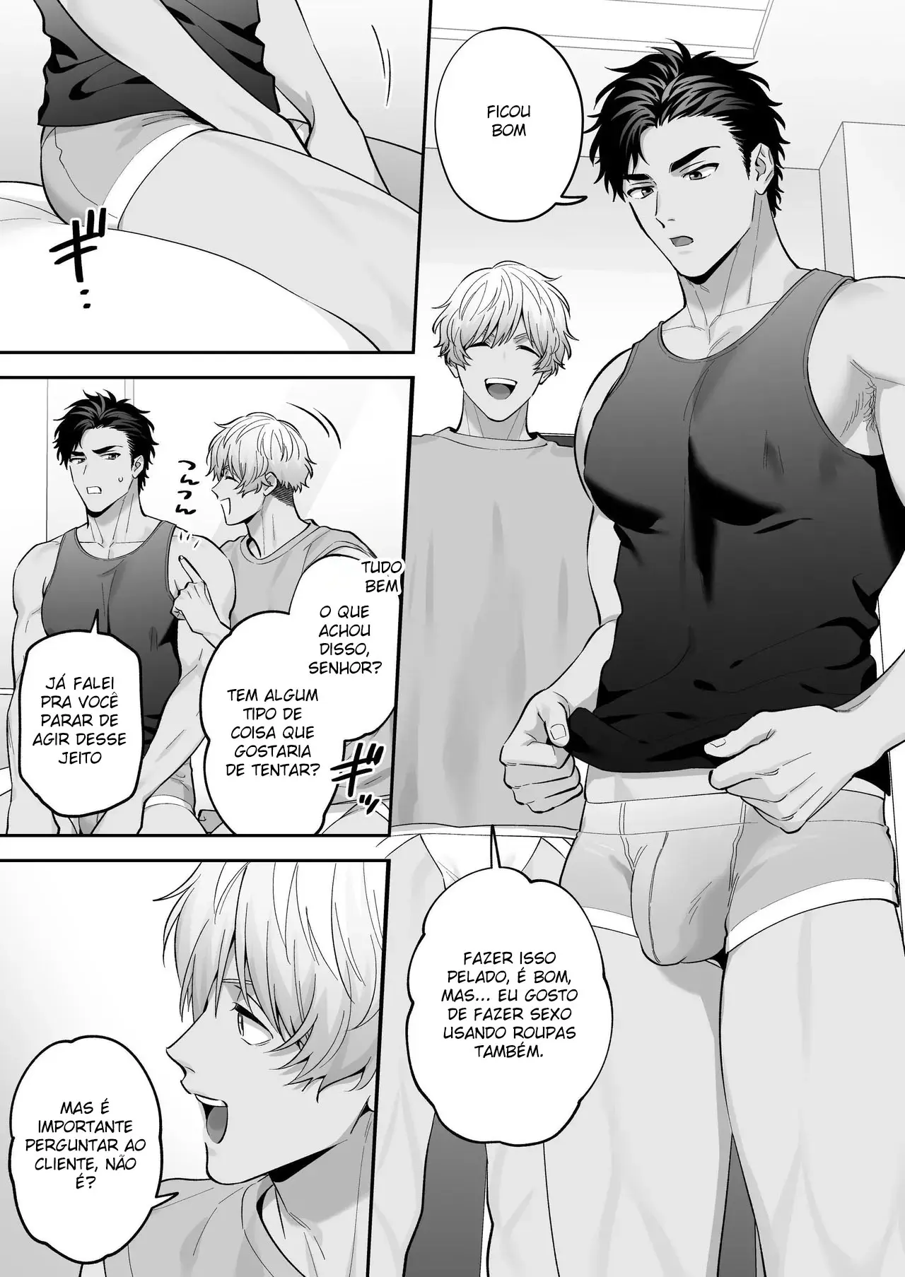 Sexo Shiro-Kuro ~Dois Passivos Experimentaram Sexo Com Roupa~ Hentai – Página 24