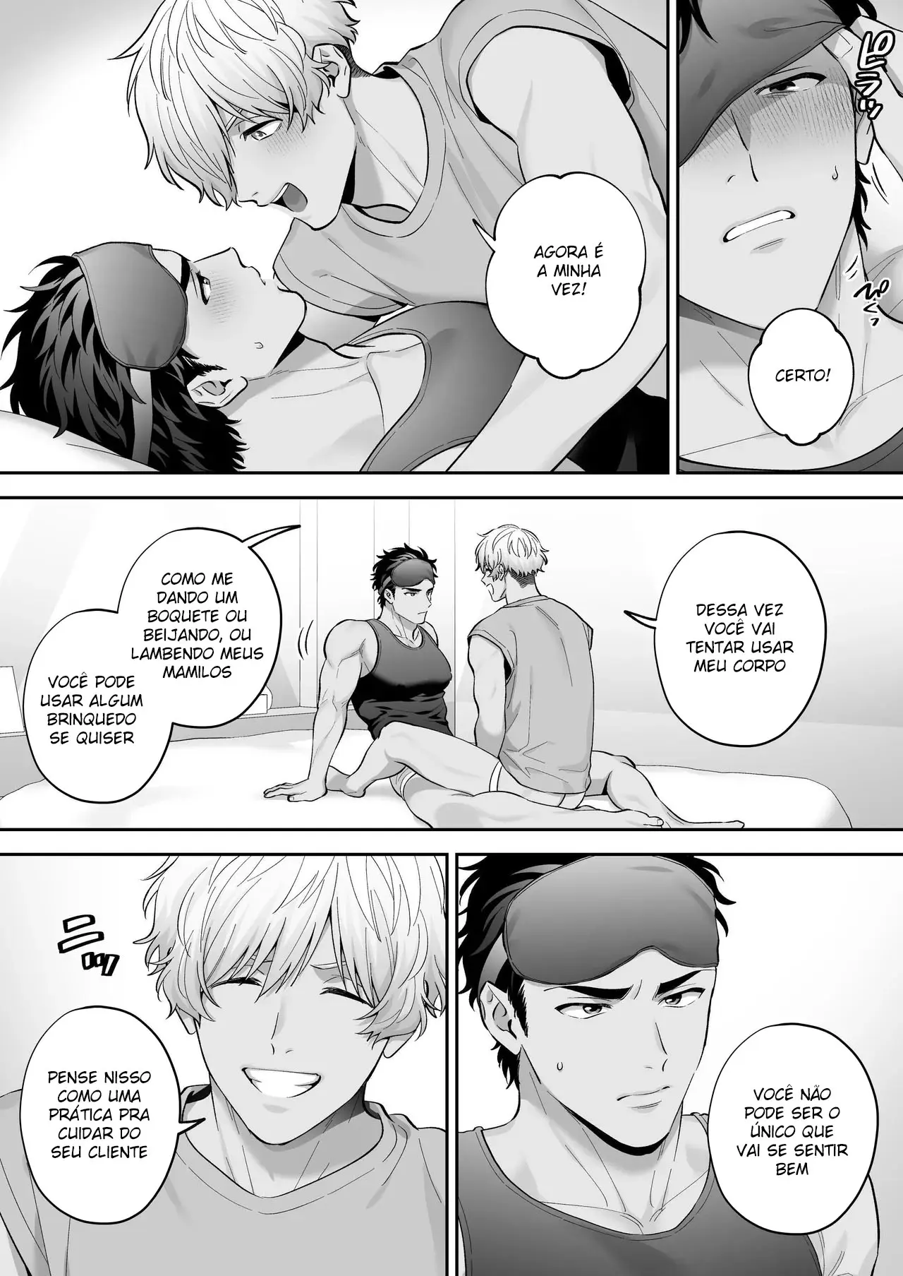 Sexo Shiro-Kuro ~Dois Passivos Experimentaram Sexo Com Roupa~ Hentai – Página 35