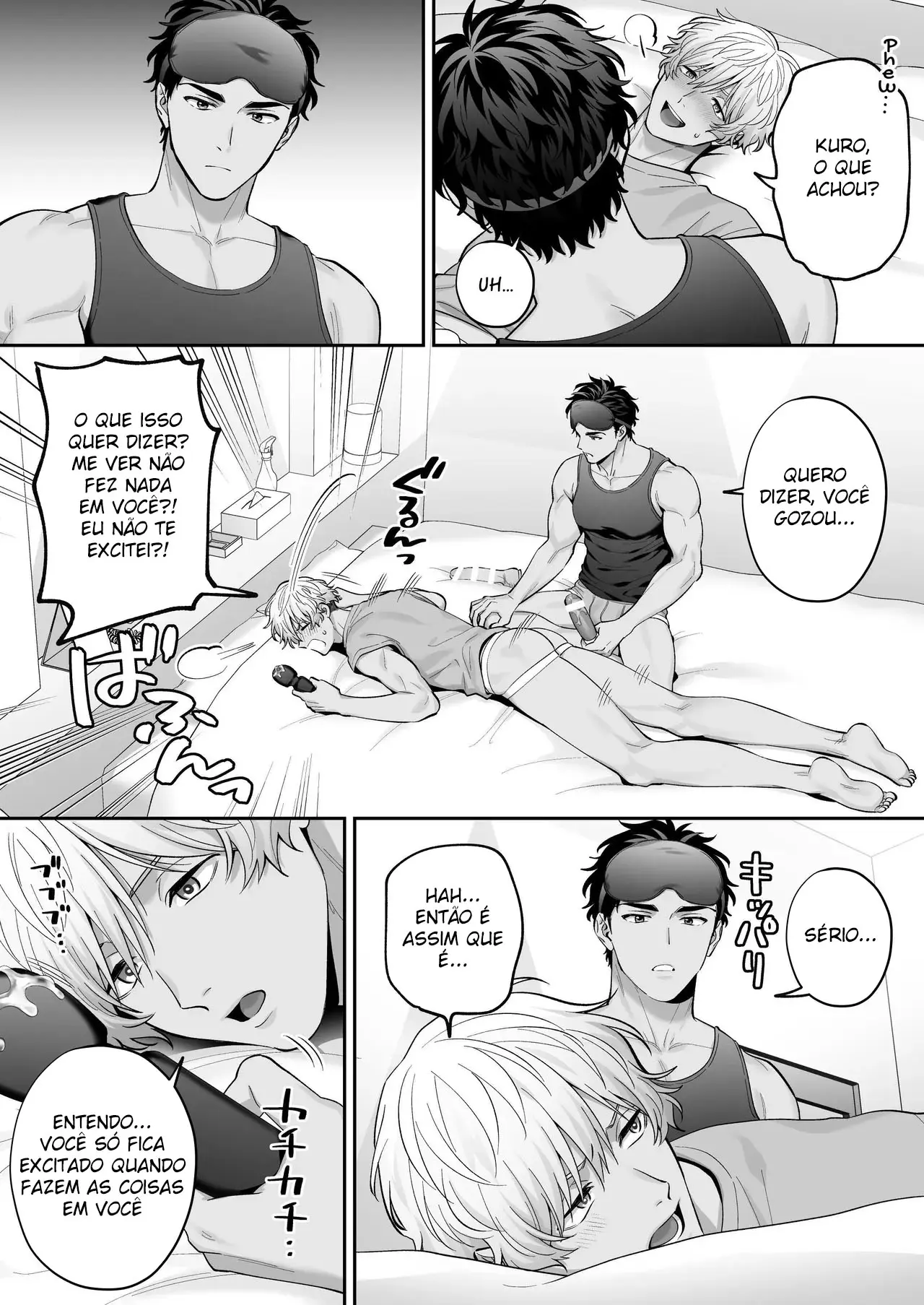 Sexo Shiro-Kuro ~Dois Passivos Experimentaram Sexo Com Roupa~ Hentai – Página 45