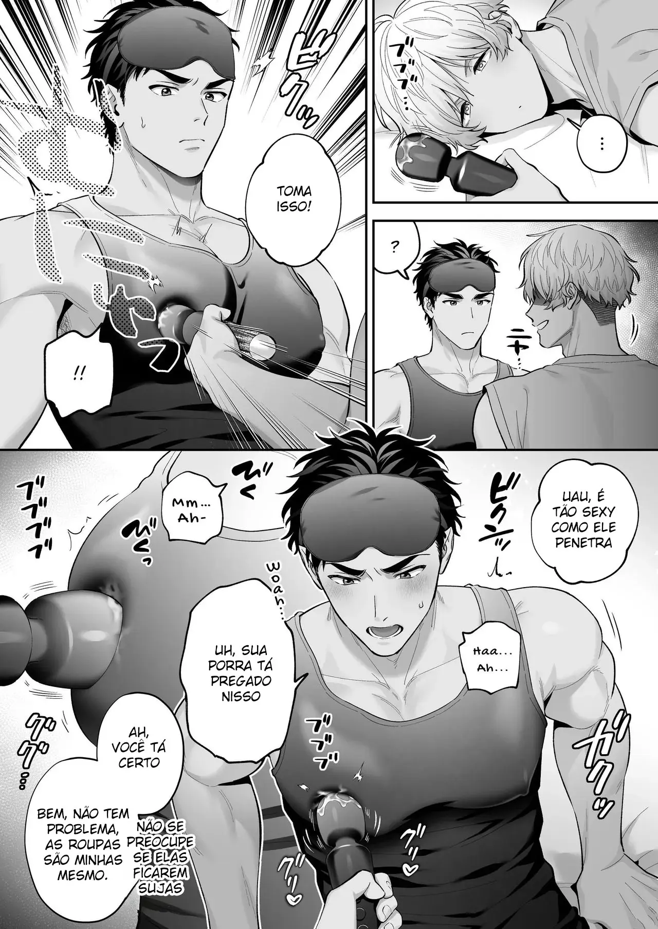 Sexo Shiro-Kuro ~Dois Passivos Experimentaram Sexo Com Roupa~ Hentai – Página 46