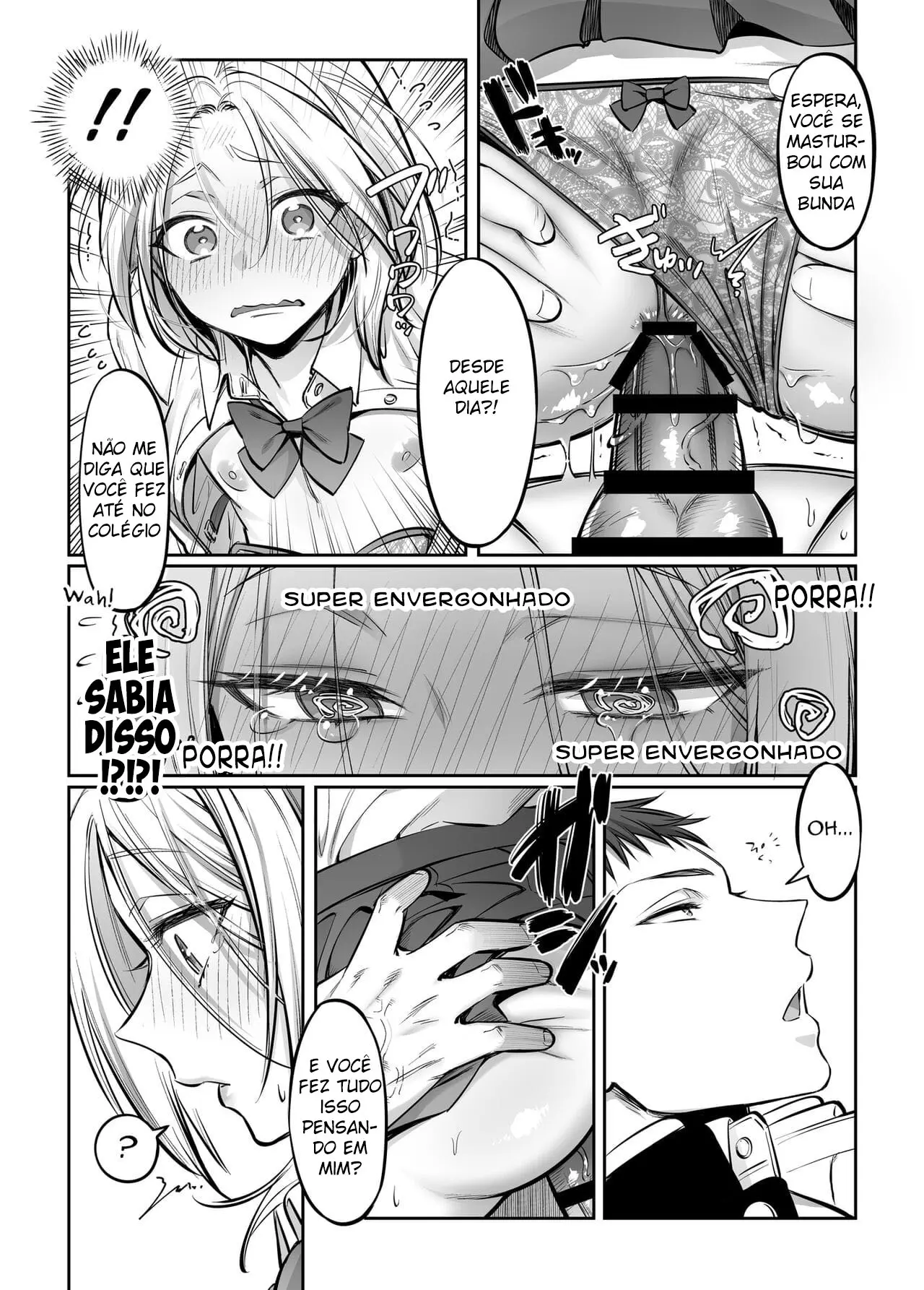 Shoshinsha Josou Danshi ni Osowarete Mita!? Hentai – Página 26