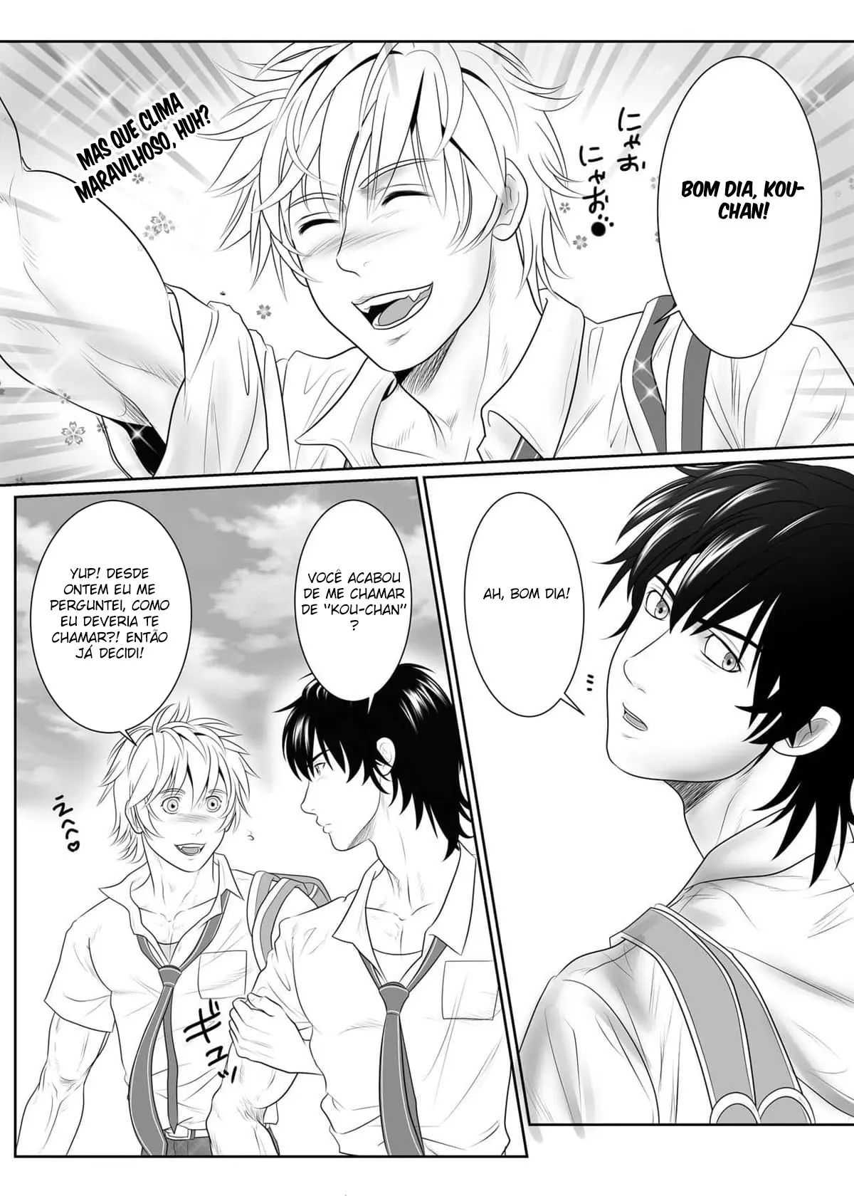 Splash Contact! Be Positive!! DK Hen Hentai – Página 4