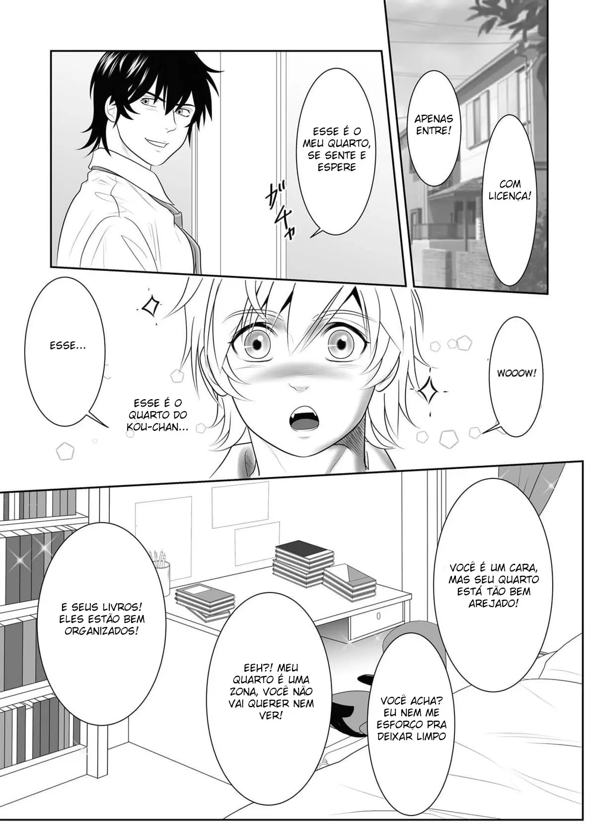 Splash Contact! Be Positive!! DK Hen Hentai – Página 7