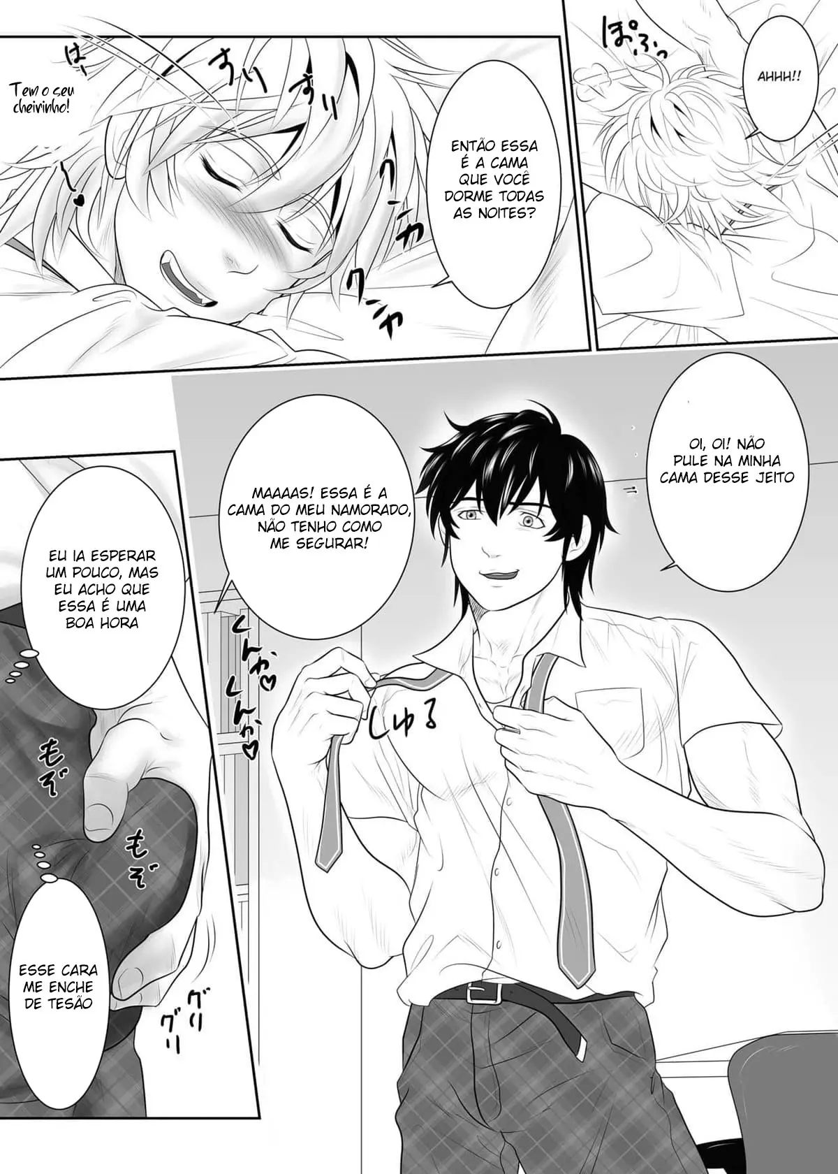 Splash Contact! Be Positive!! DK Hen Hentai – Página 8